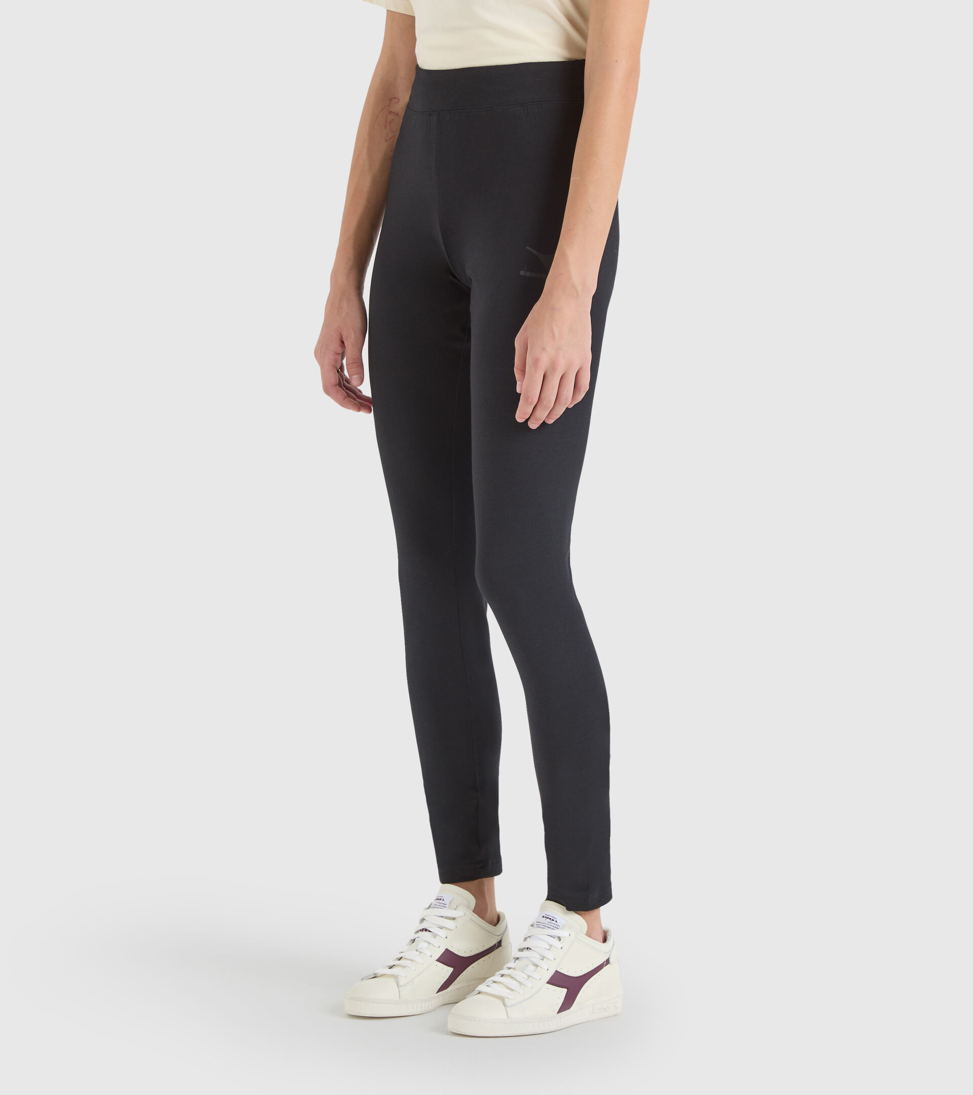 Sports leggings - Women L.LEGGINGS CORE BLACK - Diadora