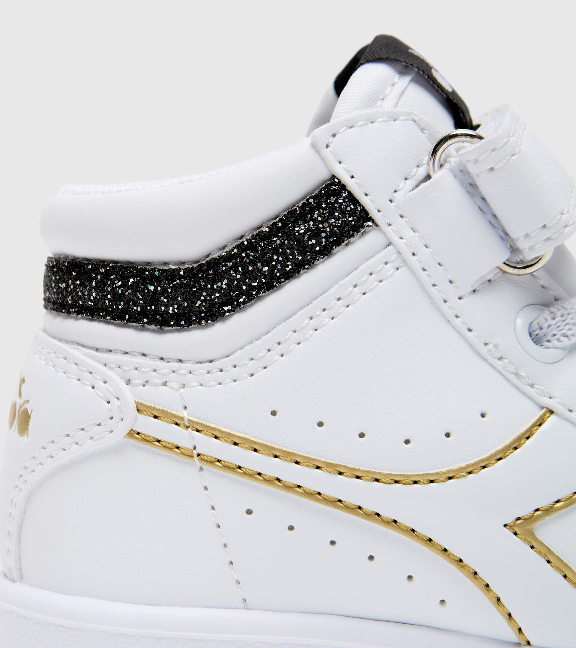 Chaussures de sport - Bambins 1-4 ans GAME P HIGH GIRL TD BIANCO/NERO/ORO - Diadora