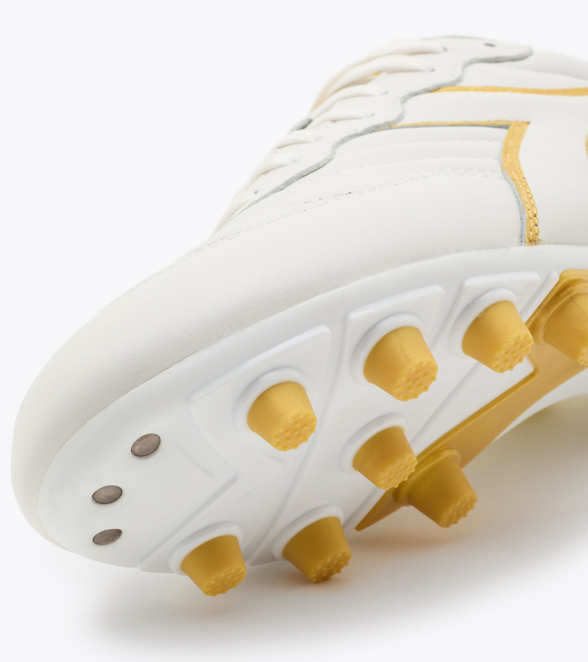 Scarpa da calcio per terreni compatti BRASIL OG LT+ MDPU BIANCO/ORO - Diadora