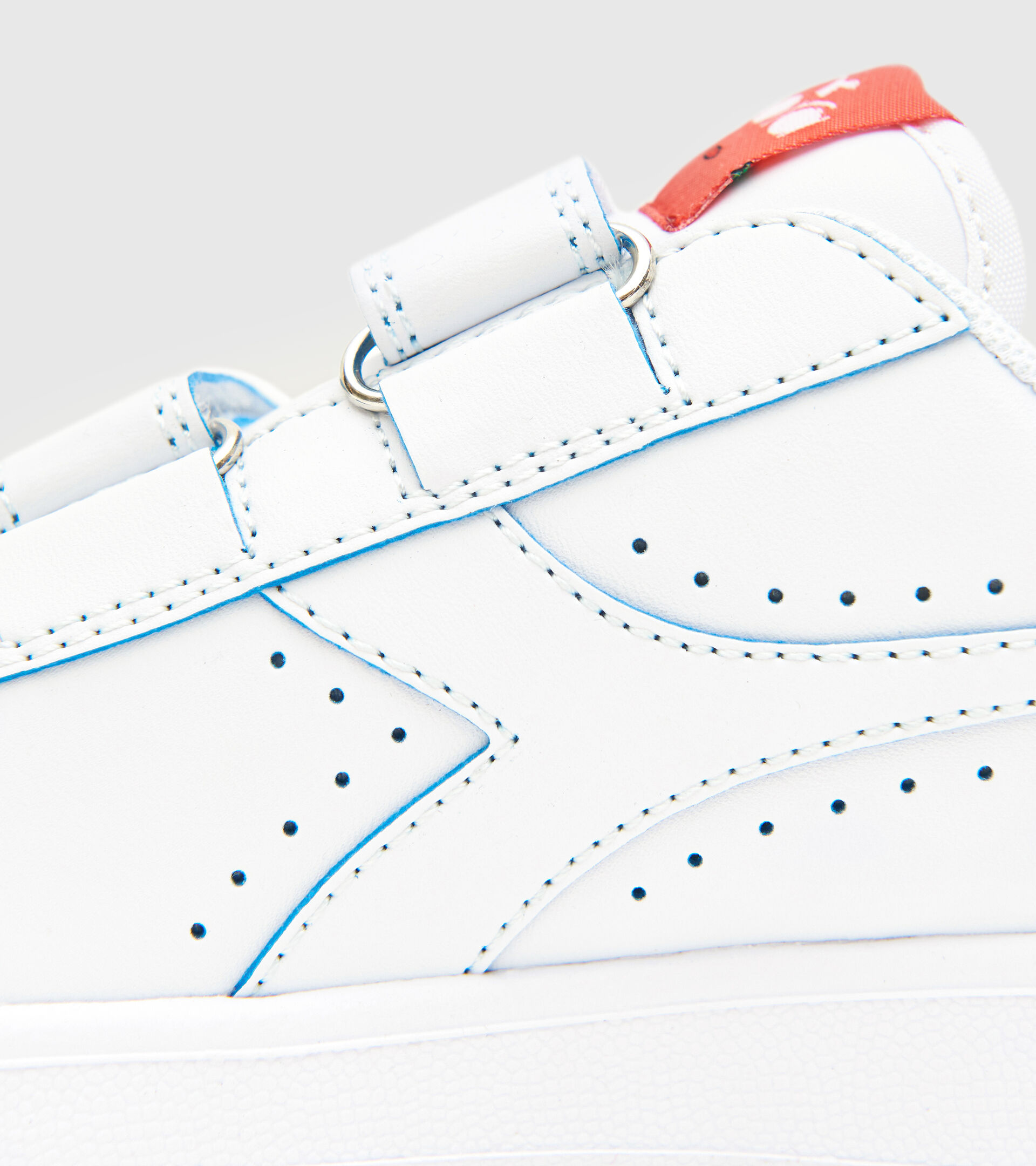 Sports shoes - Kids 4-8 years GAME P SMASH PS WHITE/AURORA RED - Diadora