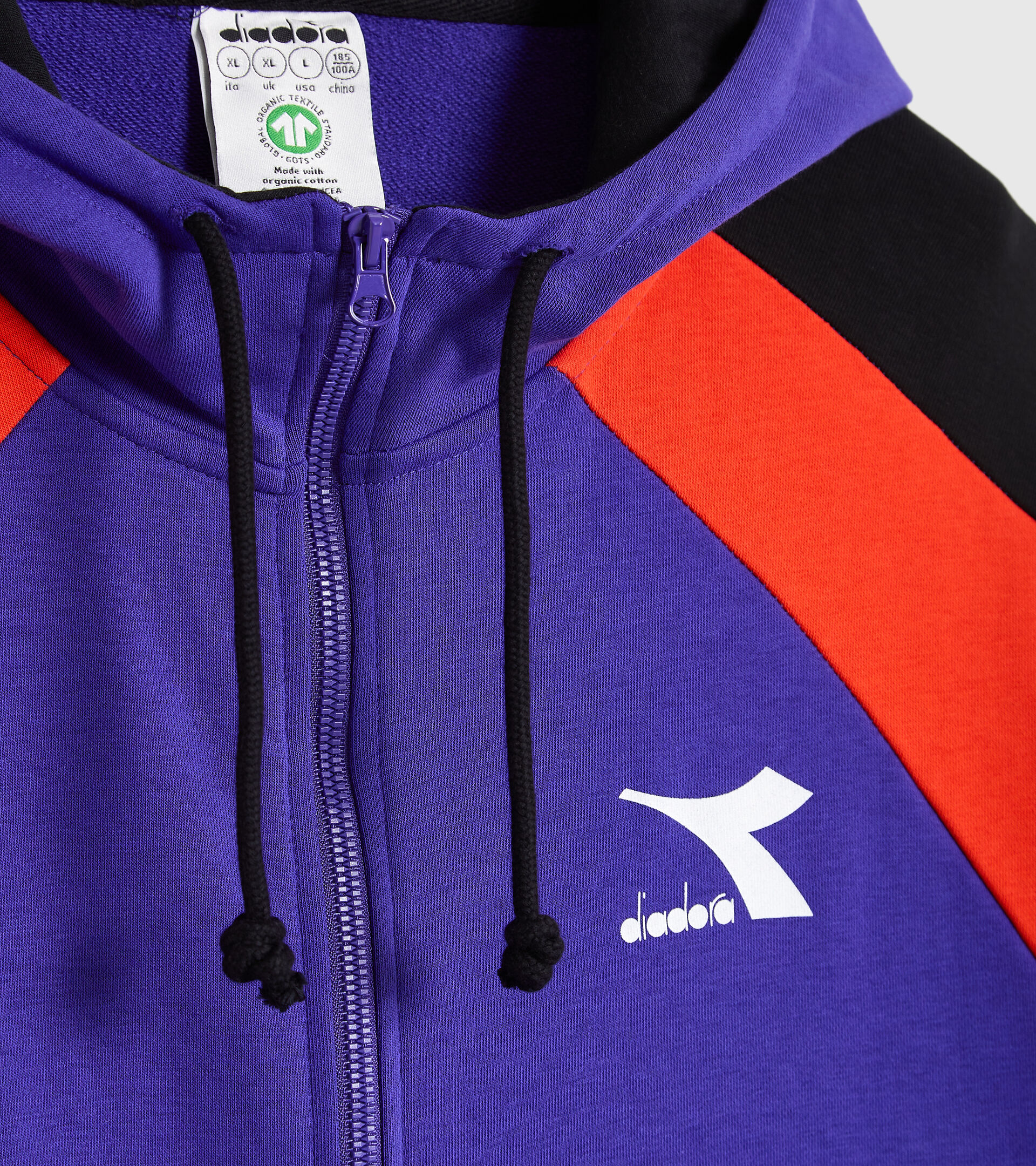 Tracksuit - Men TRACKSUIT HD FZ CORE BLUE REGISTA - Diadora