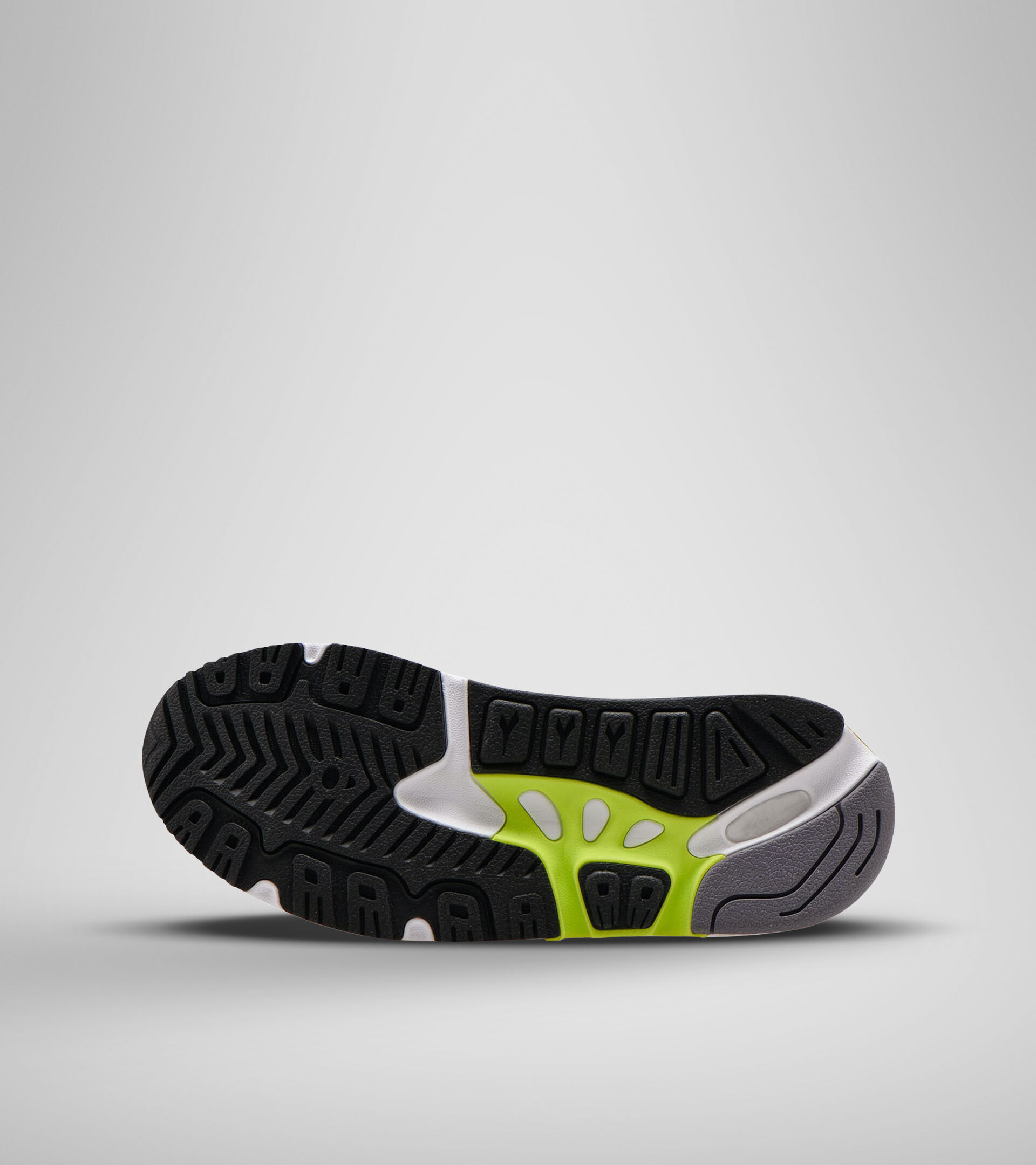 Sports shoe - Men MYTHOS SUEDE WHITE/ACID GREEN - Diadora