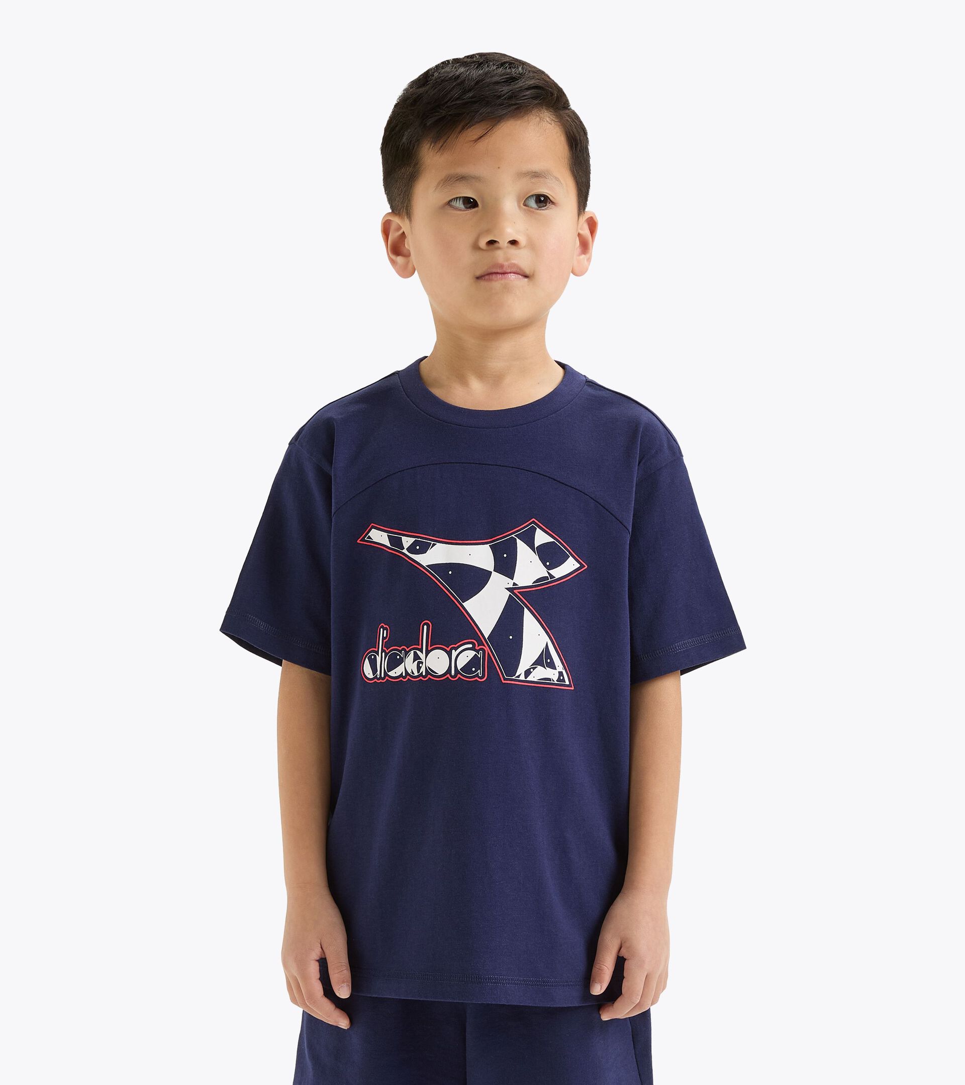 Cotton t-shirt - Boy
 JB.T-SHIRT SS RIDDLE CLASSIC NAVY - Diadora