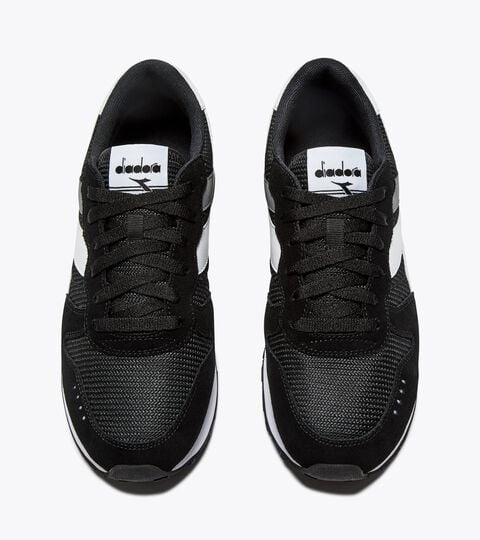 CAMARO M2, BLACK Suede leather sneaker - All-gender CAMARO M2 BLACK - Diadora