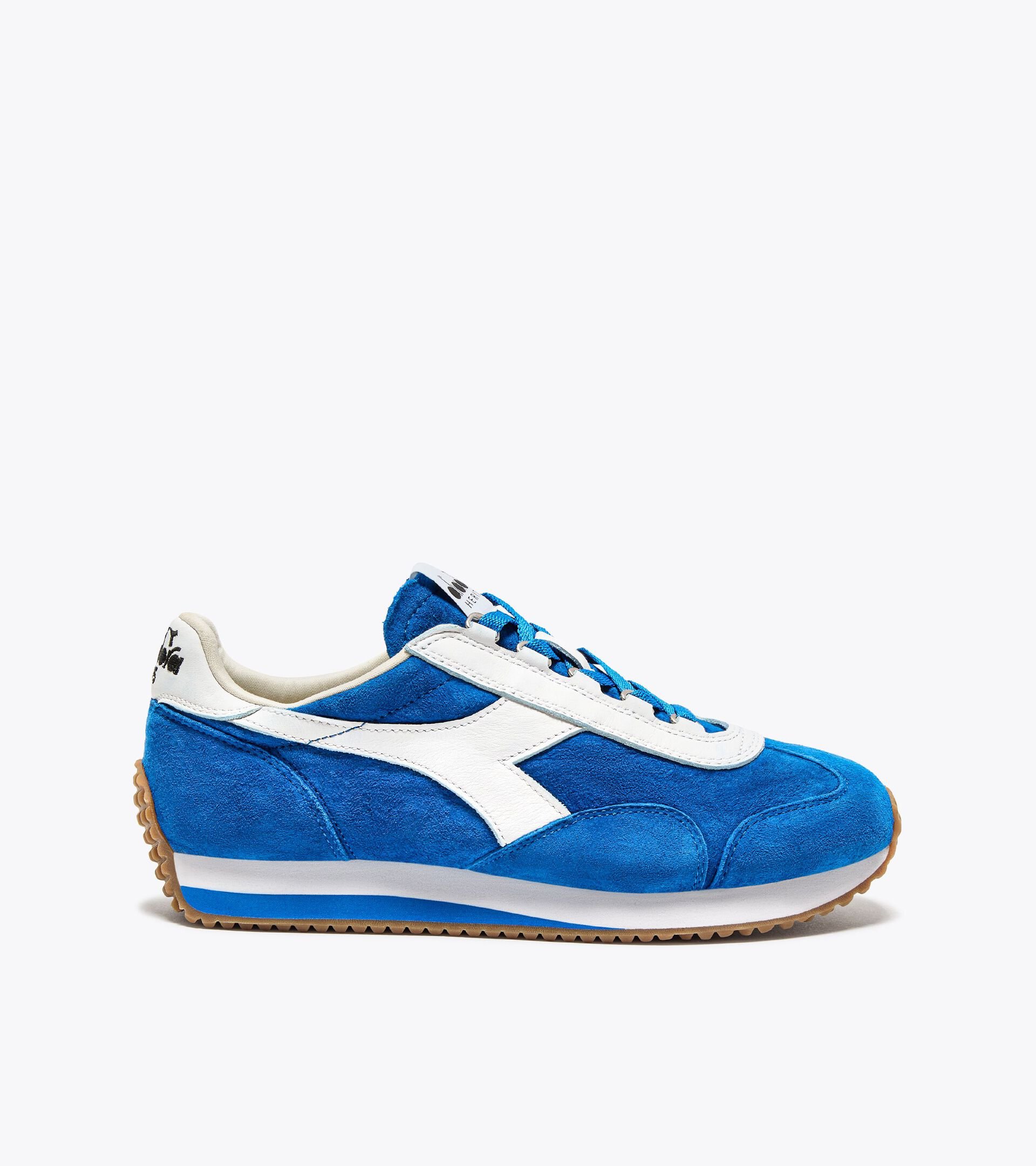 Sneaker Heritage in pelle profilo basso - Per ogni genere EQUIPE '75 SW BLU MICRO - Diadora