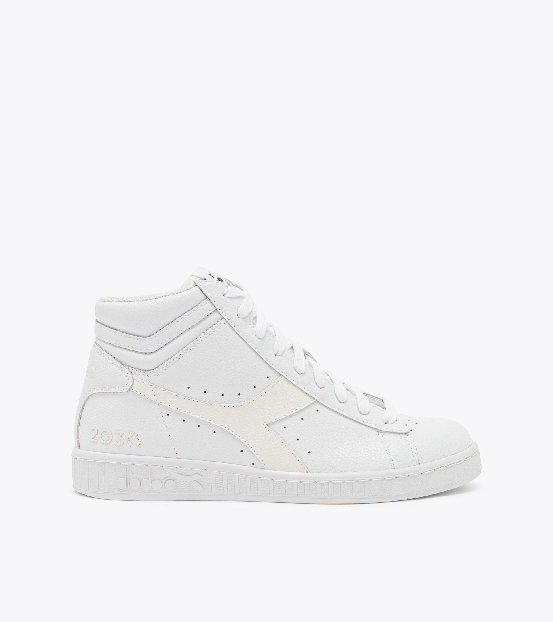 Sporty sneakers - Gender neutral GAME L HIGH 2030 PRISTINE/WHITE - Diadora