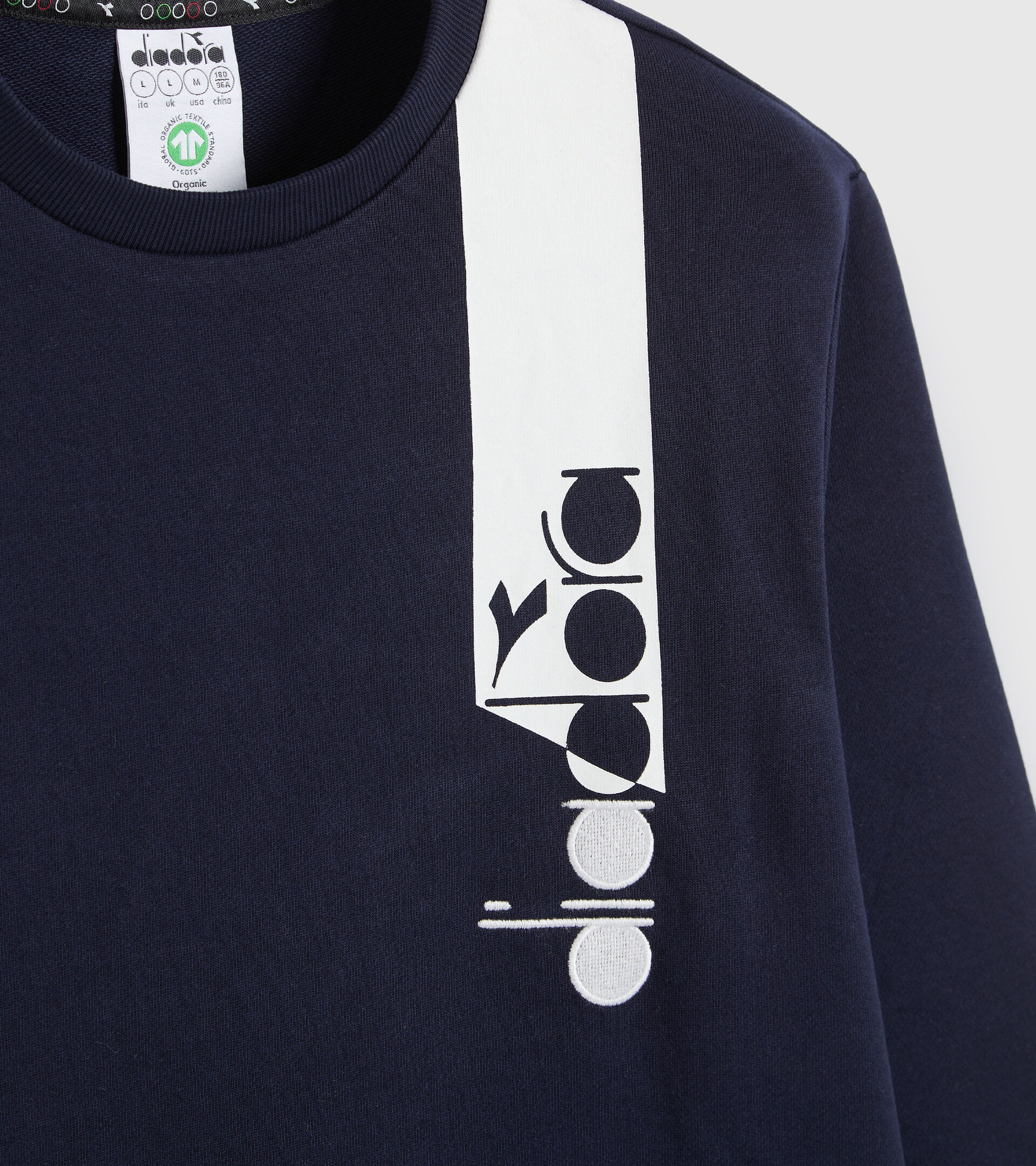 Crew-neck sweatshirt - Unisex SWEATSHIRT CREW ICON CLASSIC NAVY - Diadora