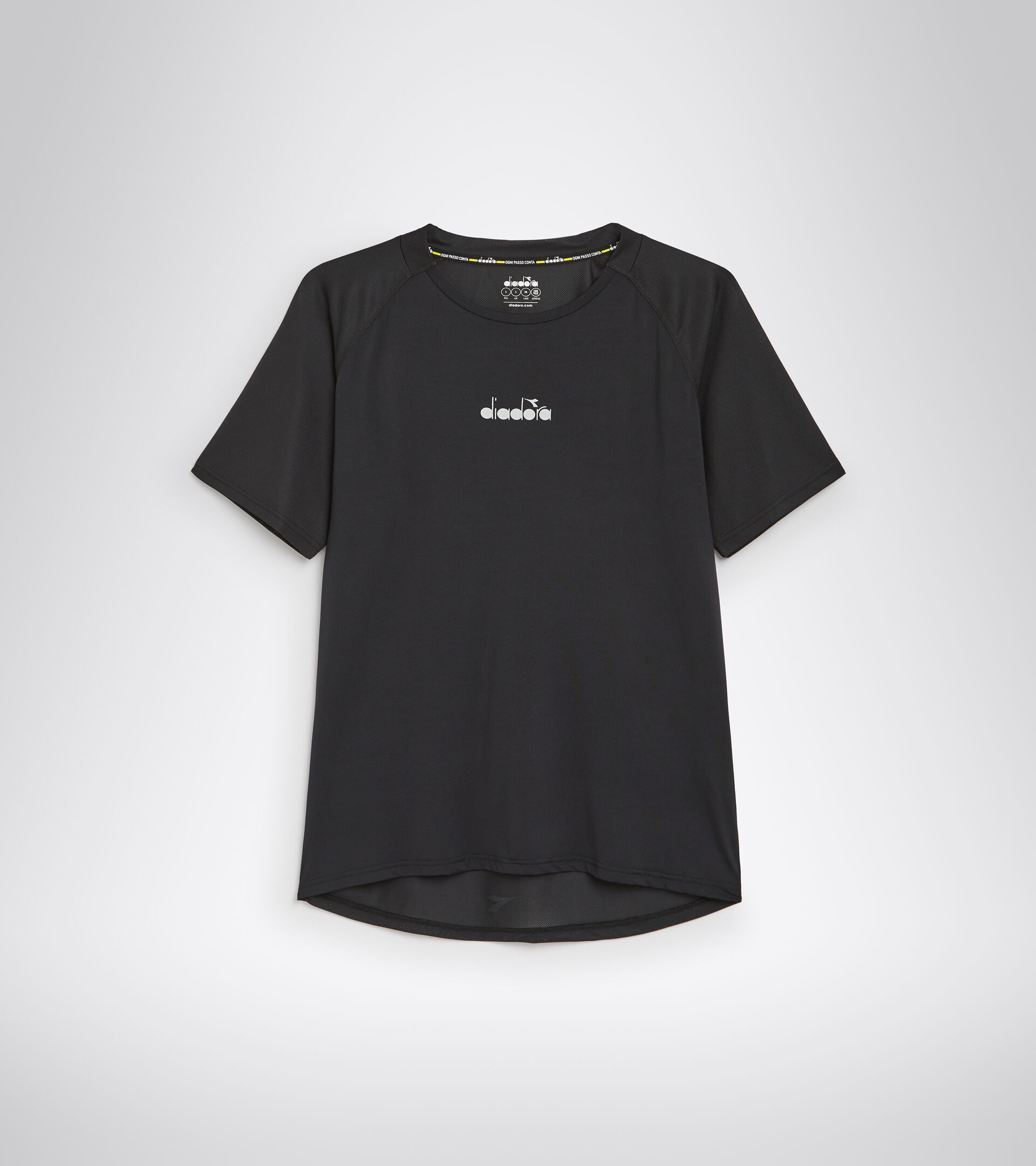 T-shirt de training - Homme SS LIGHT T-SHIRT BE ONE FT NOIR - Diadora