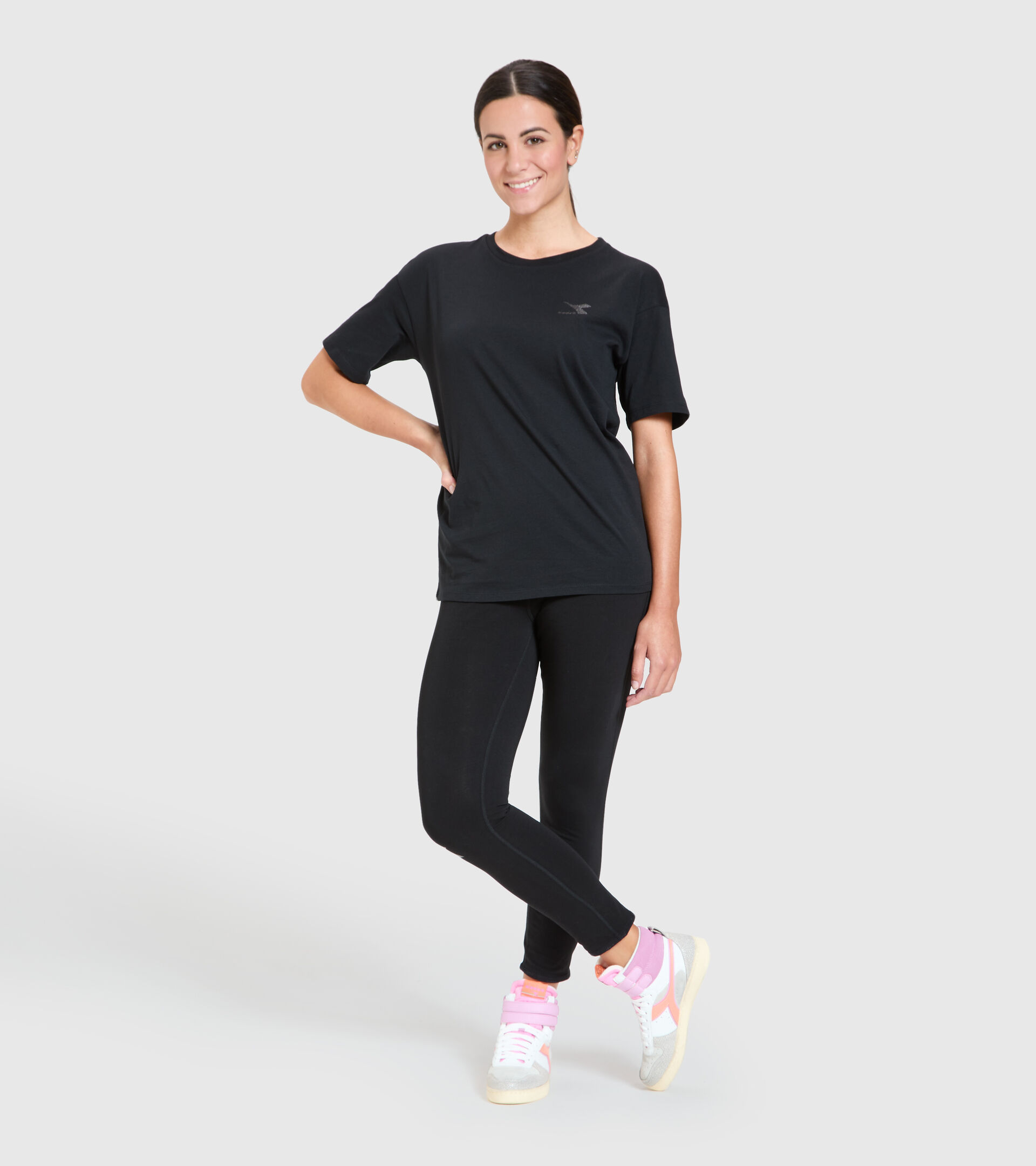 T-shirt - Women L.T-SHIRT SS BLINK BLACK - Diadora