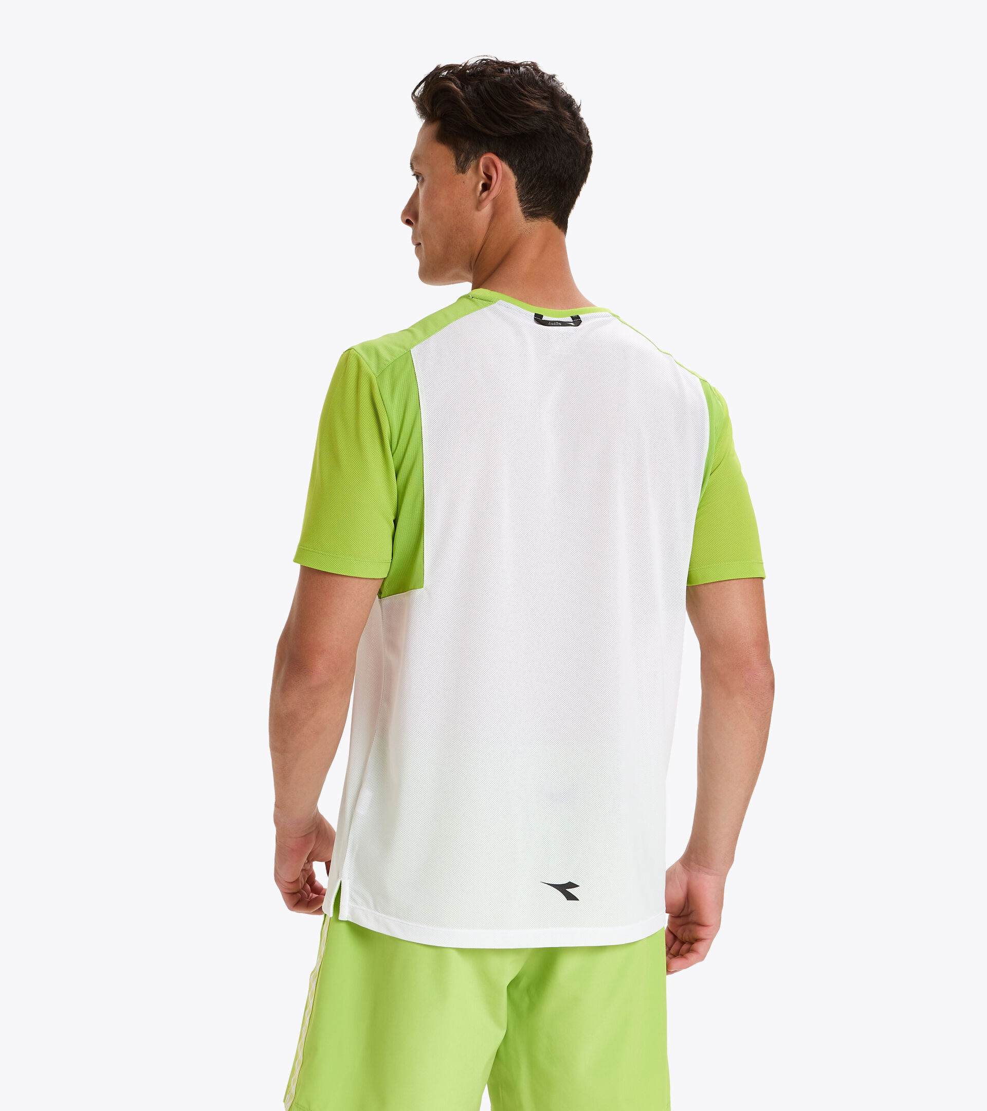 Apparel Sport UOMO SS T-SHIRT CLAY BIANCO OTTICO Diadora