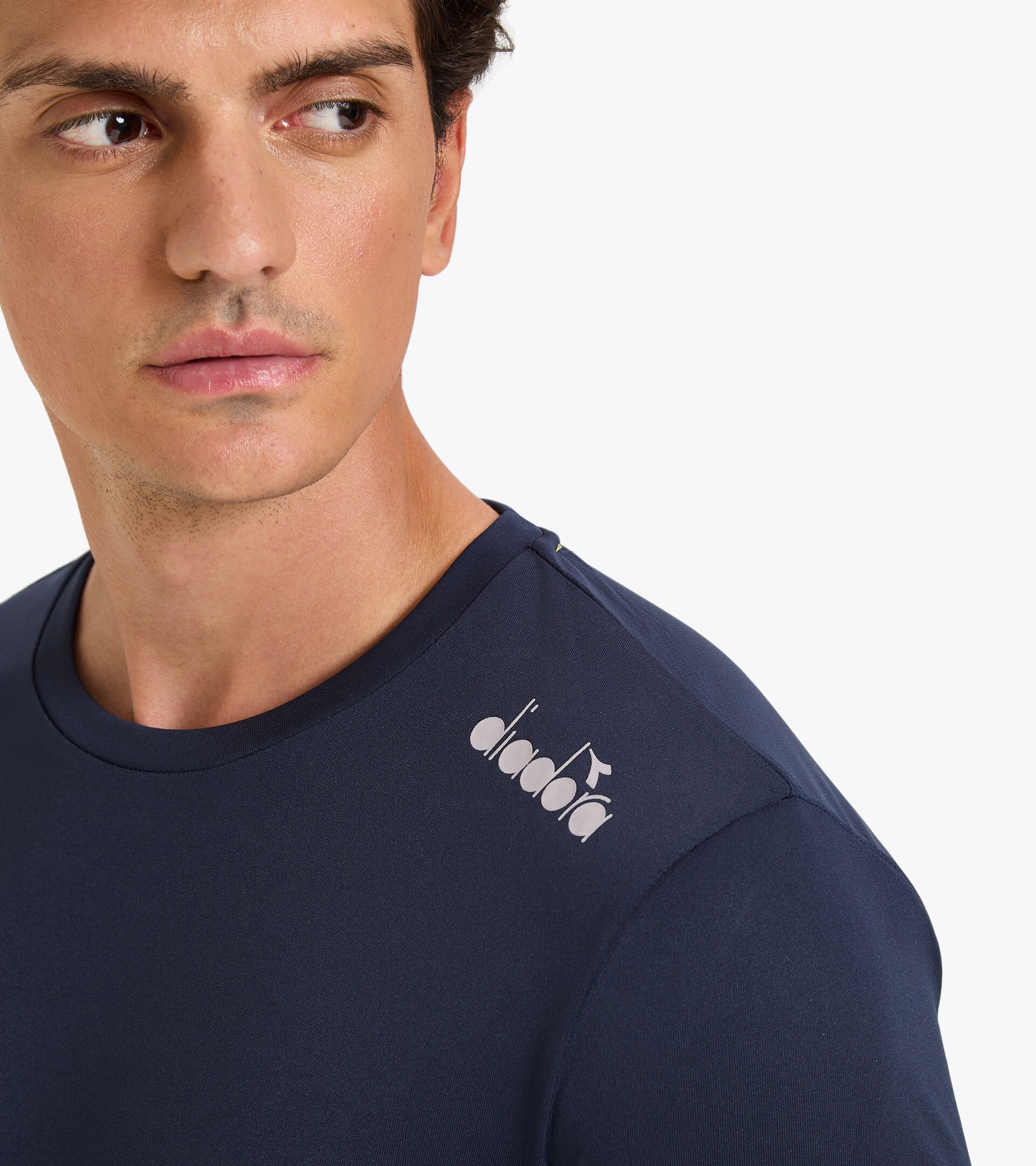 Running T-shirt - Men SS CORE TEE BLUE CORSAIR - Diadora