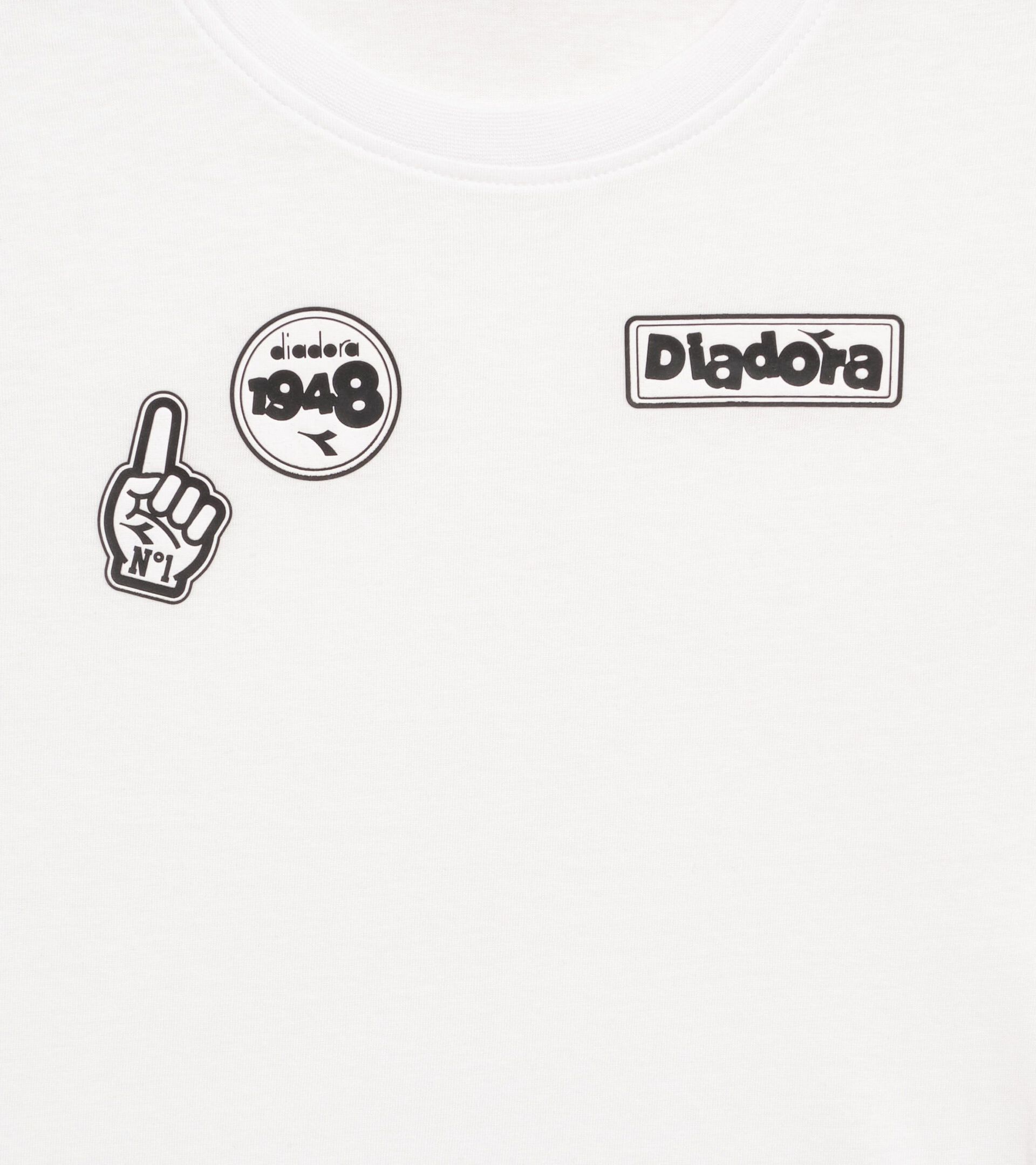 Sports set - T-shirt and shorts - Boys
 JB. SET  ESS. SPORTS I SS OPTICAL WHITE - Diadora