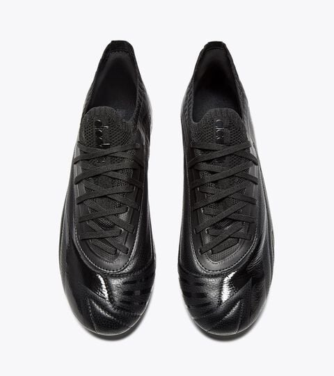 MAXIMUS ELITE MPH, SCHWARZ/SCHWARZ Fußballschuh aus Leder für weiche oder nasse Böden - Für alle Geschlechter MAXIMUS ELITE MPH SCHWARZ/SCHWARZ - Diadora