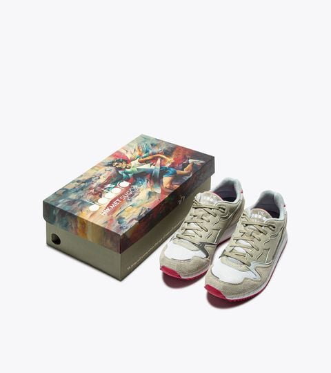 Sporty sneaker - Made in Italy - All-Gender V7000 HIKMET AGATA GRAY - Diadora