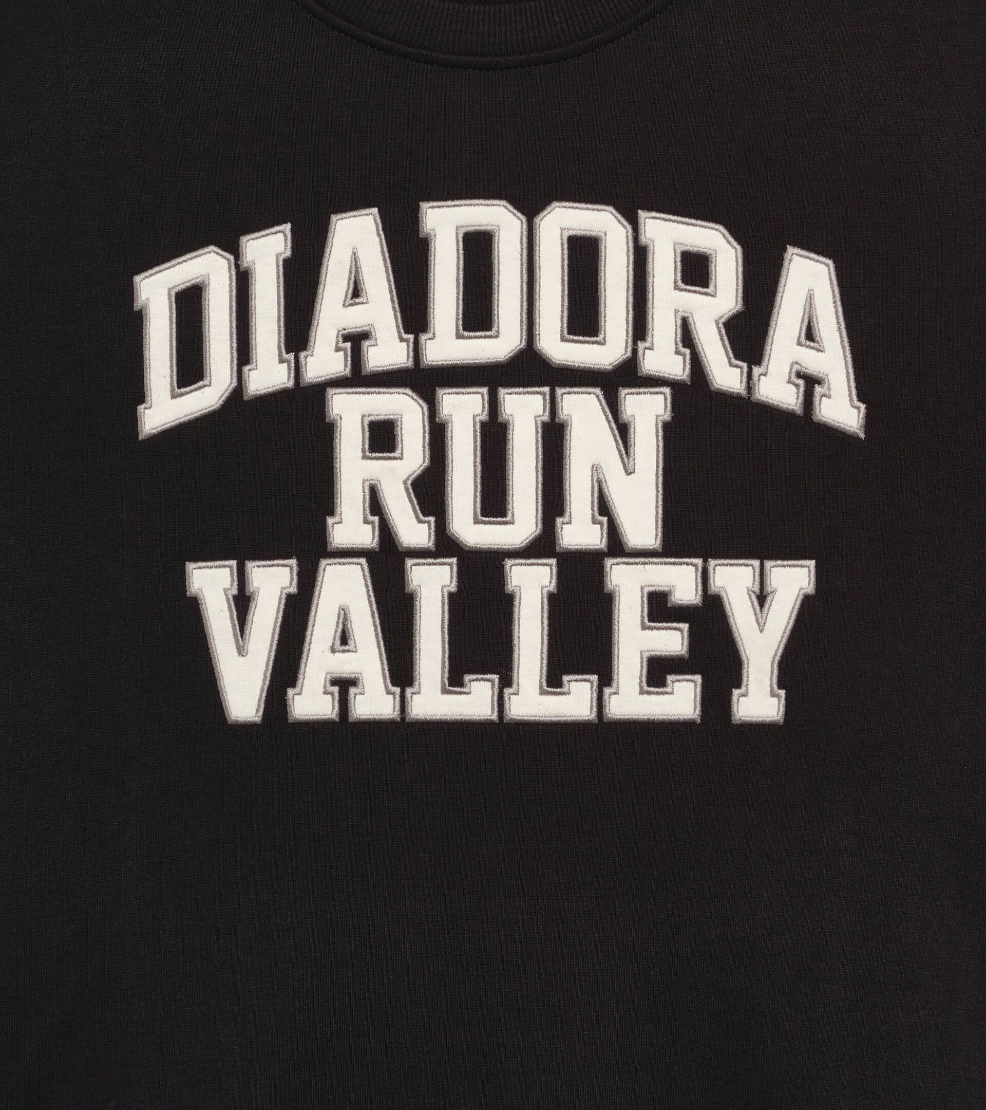 Sweatshirt - Run Valley - All-gender
 SWEATSHIRT CREW RUN VALLEY BLACK - Diadora