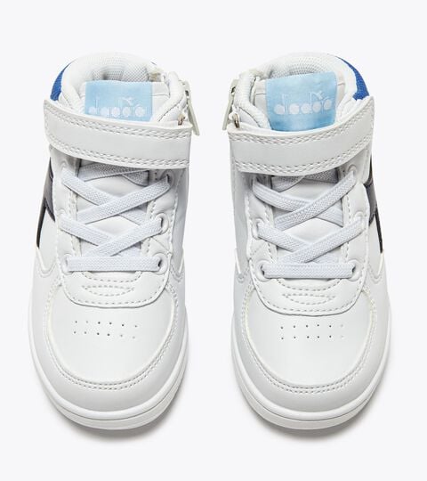 RAPTOR MID TD, WHITE/NAVAL ACADEMY Sports shoes - Toddlers 1-4 years RAPTOR MID TD WHITE/NAVAL ACADEMY - Diadora