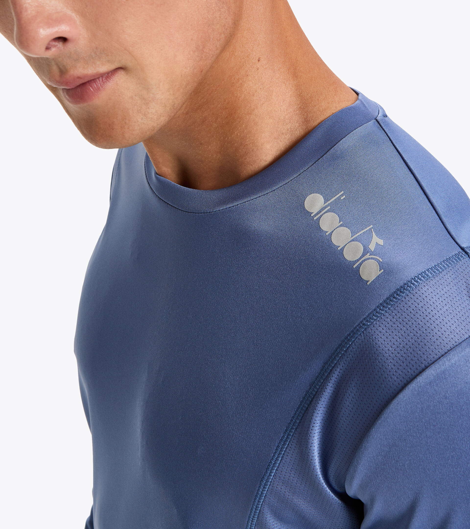 Running T-shirt - Men LS CORE TEE INFINITY - Diadora
