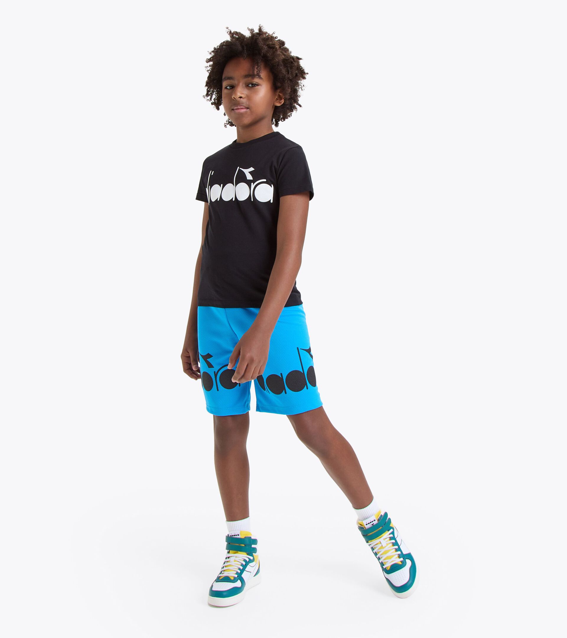 Bermudashorts - Gender neutral JU.BERMUDA LOGO BLAU TURKIS - Diadora