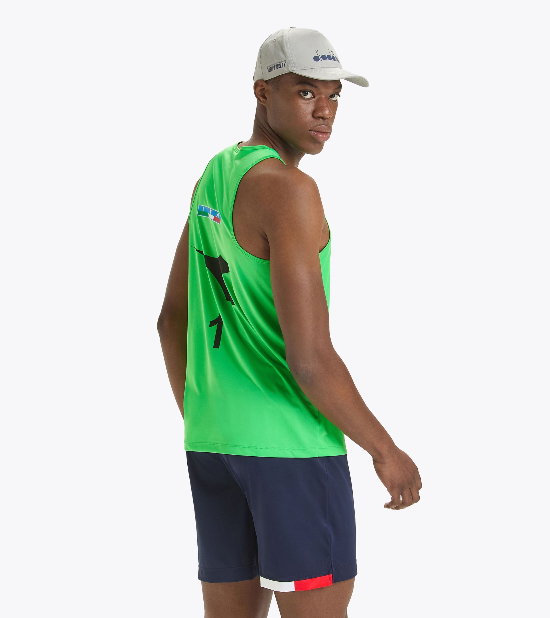 Débardeur Homme - Championnat d’Italie de Beach Volley CANOTTE GARA UOMO #1 CAMP. ITALIANO 24 ANDEAN TOUCAN - Diadora