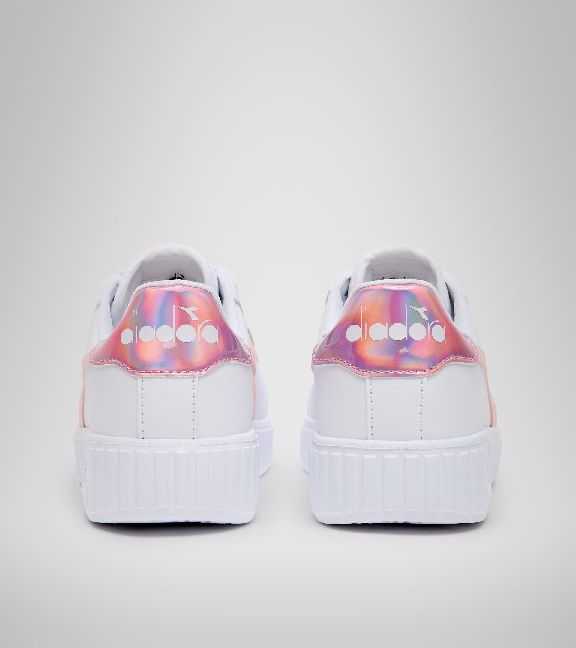 Sports shoes - Youth 8-16 years GAME STEP GS WHITE/VEILED ROSE - Diadora