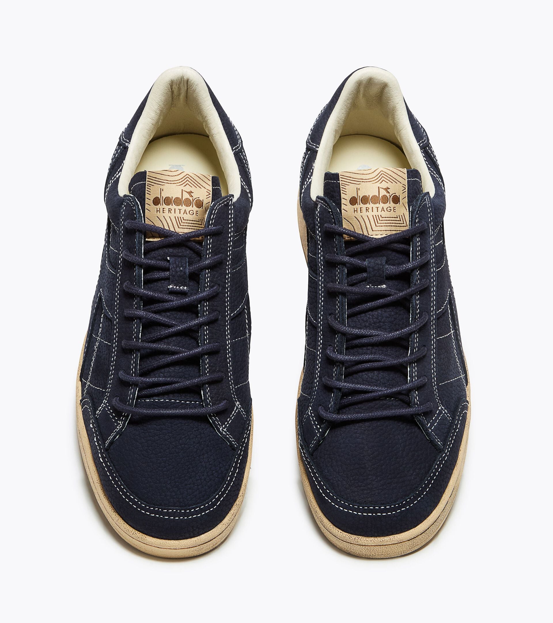 Heritage Leather Sneakers - All-gender PRESTIGE SEAT NAVAL ACADEMY - Diadora