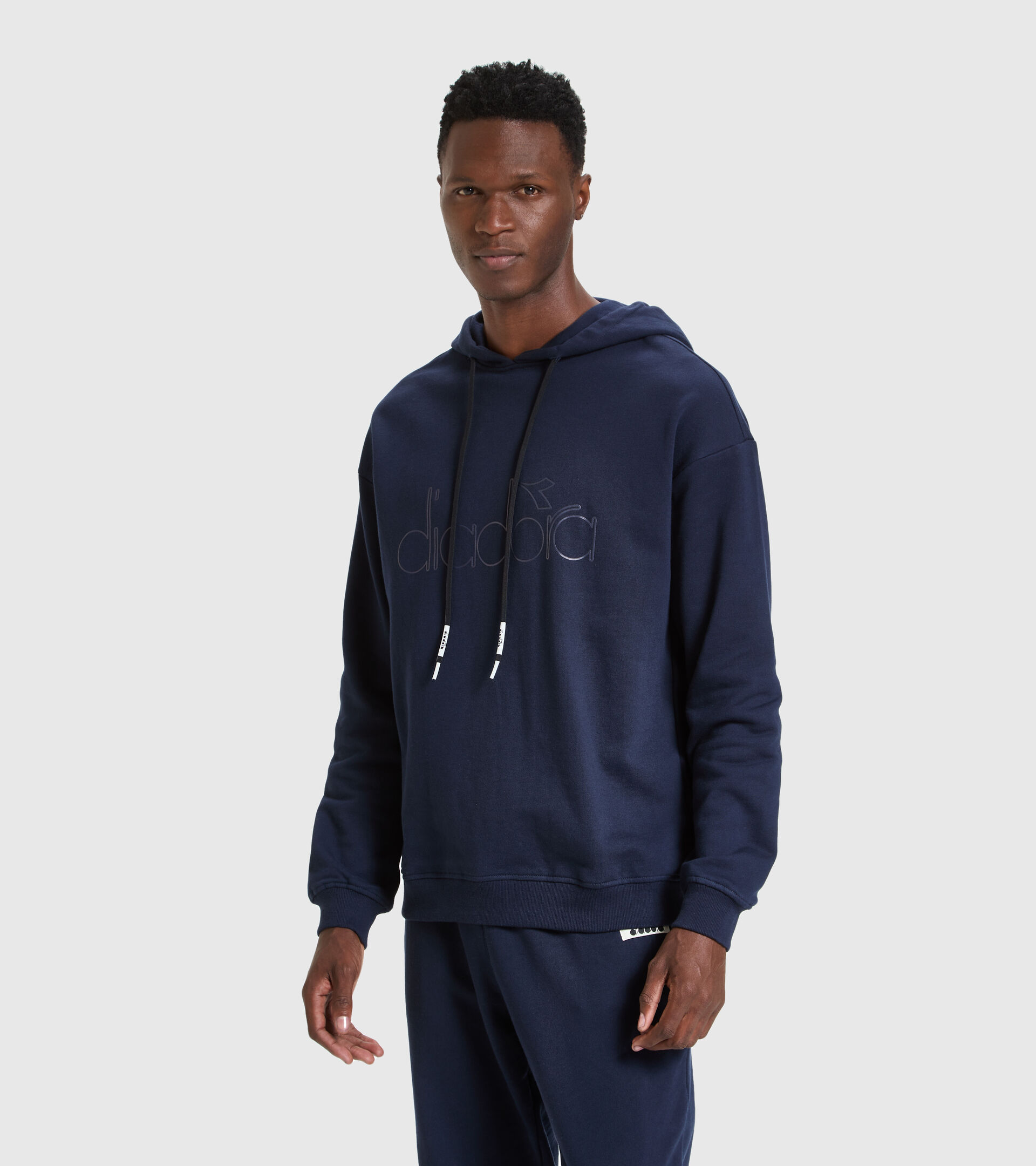 Hooded sweatshirt - Unisex HOODIE DIADORA HD CLASSIC NAVY - Diadora