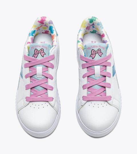 Sports shoe - Boys and girls - 4-8 years GAME STEP MOONSTONE PS WHITE/BLUE ATOLL - Diadora