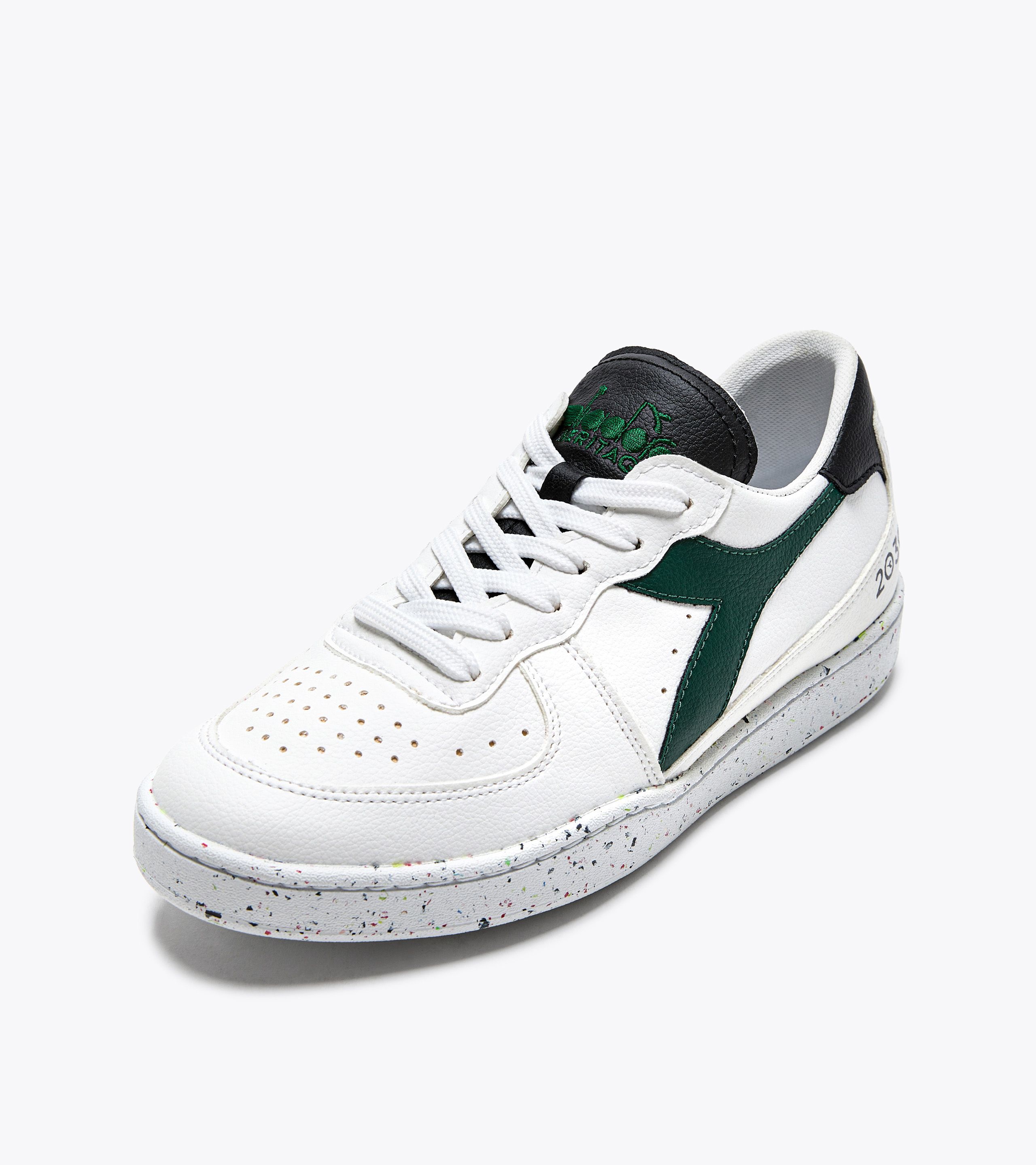 Green online diadora shoes