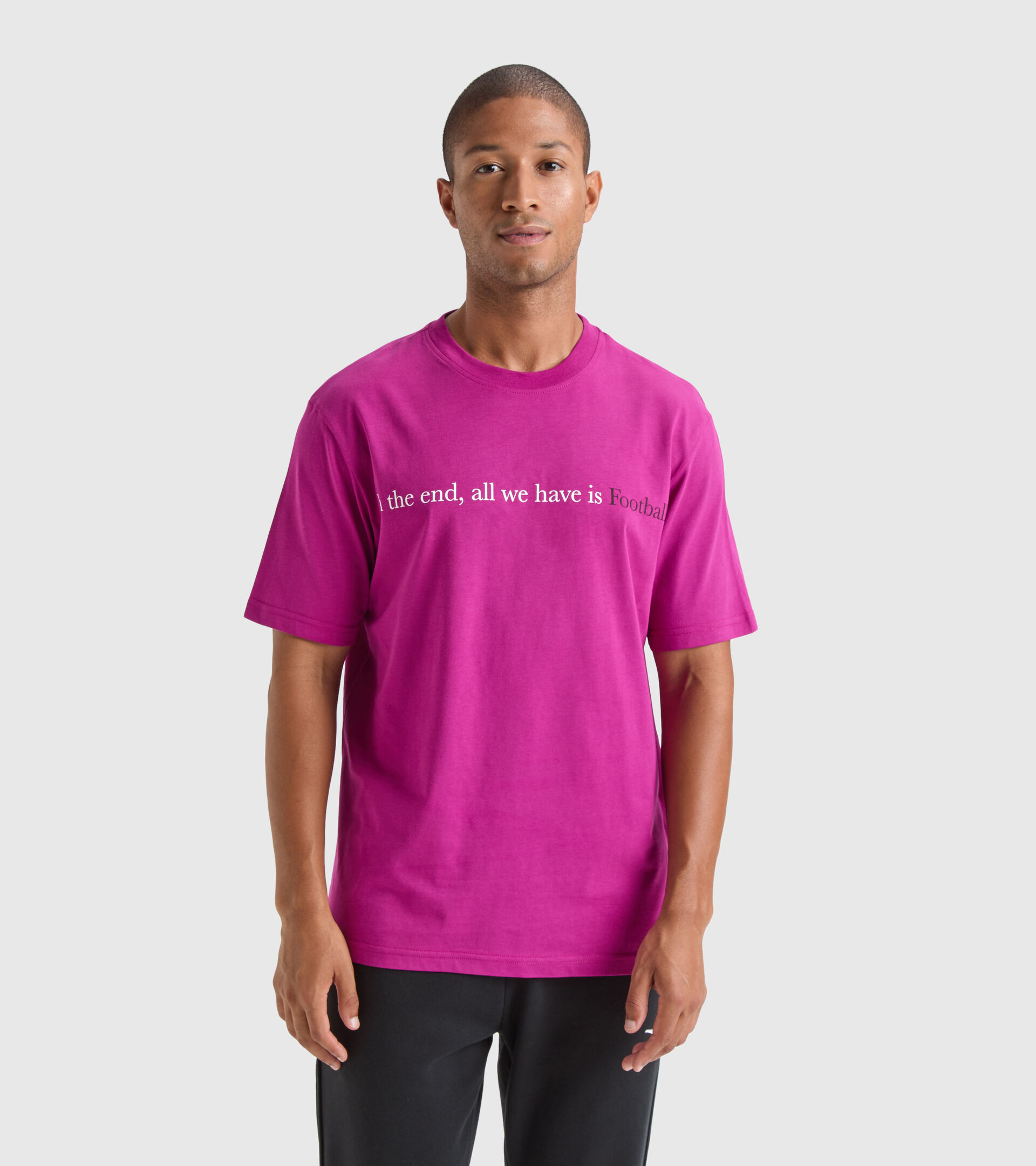 T-shirt de sport Throwback - Unisexe T-SHIRT SS CLASSIC STORY FI FUCHSIA FESTIVAL - Diadora