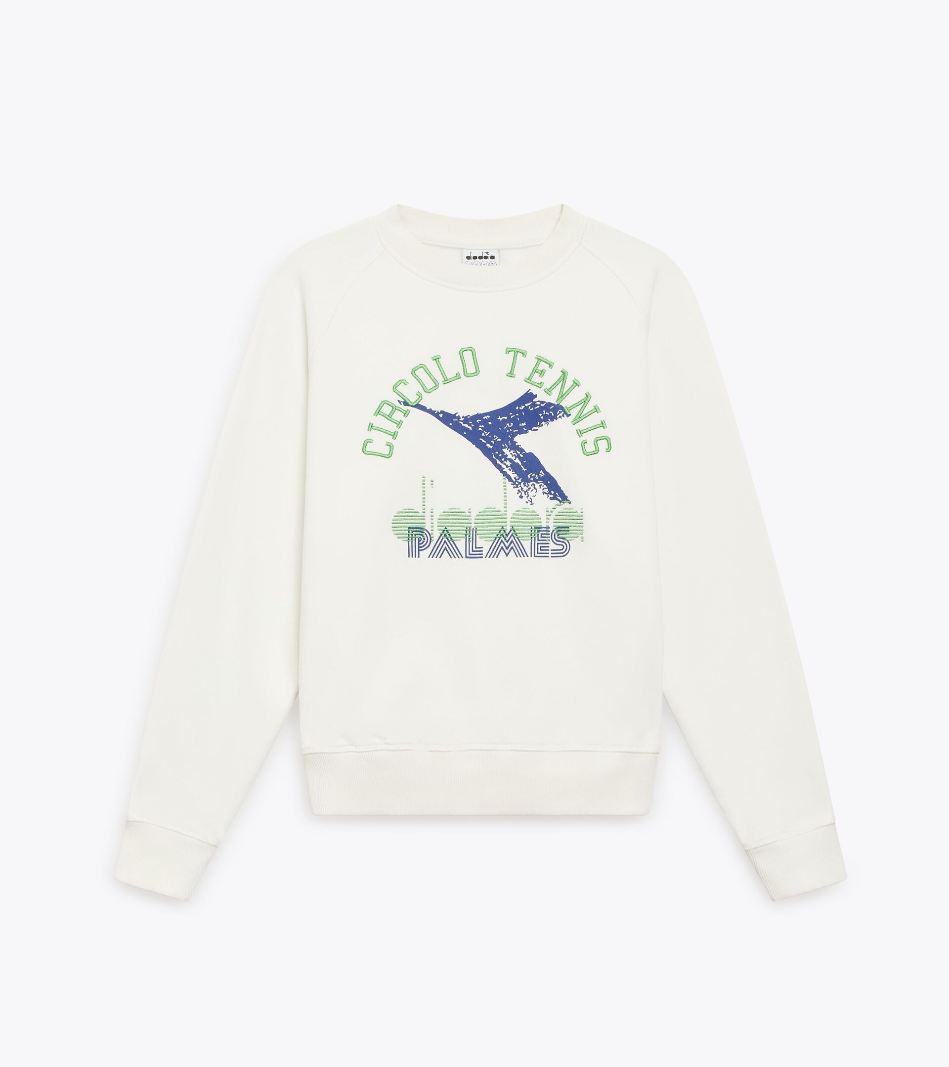 Sweatshirt - Legacy collection SWEATSHIRT CREW LEGACY SNOW WHITE - Diadora