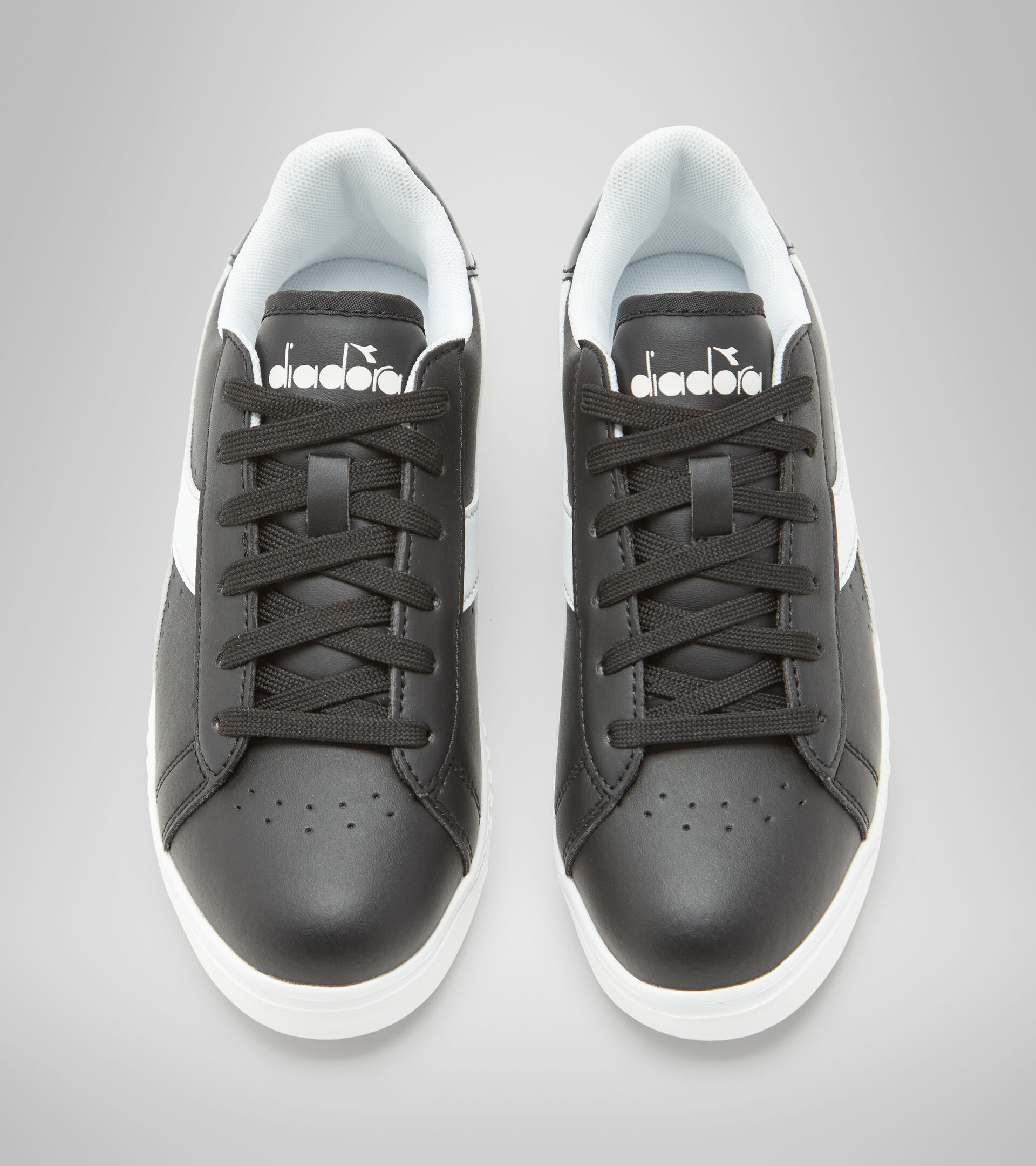 Sports shoes - Youth 8-16 years GAME STEP GS BLACK/METALIZED BLACK - Diadora
