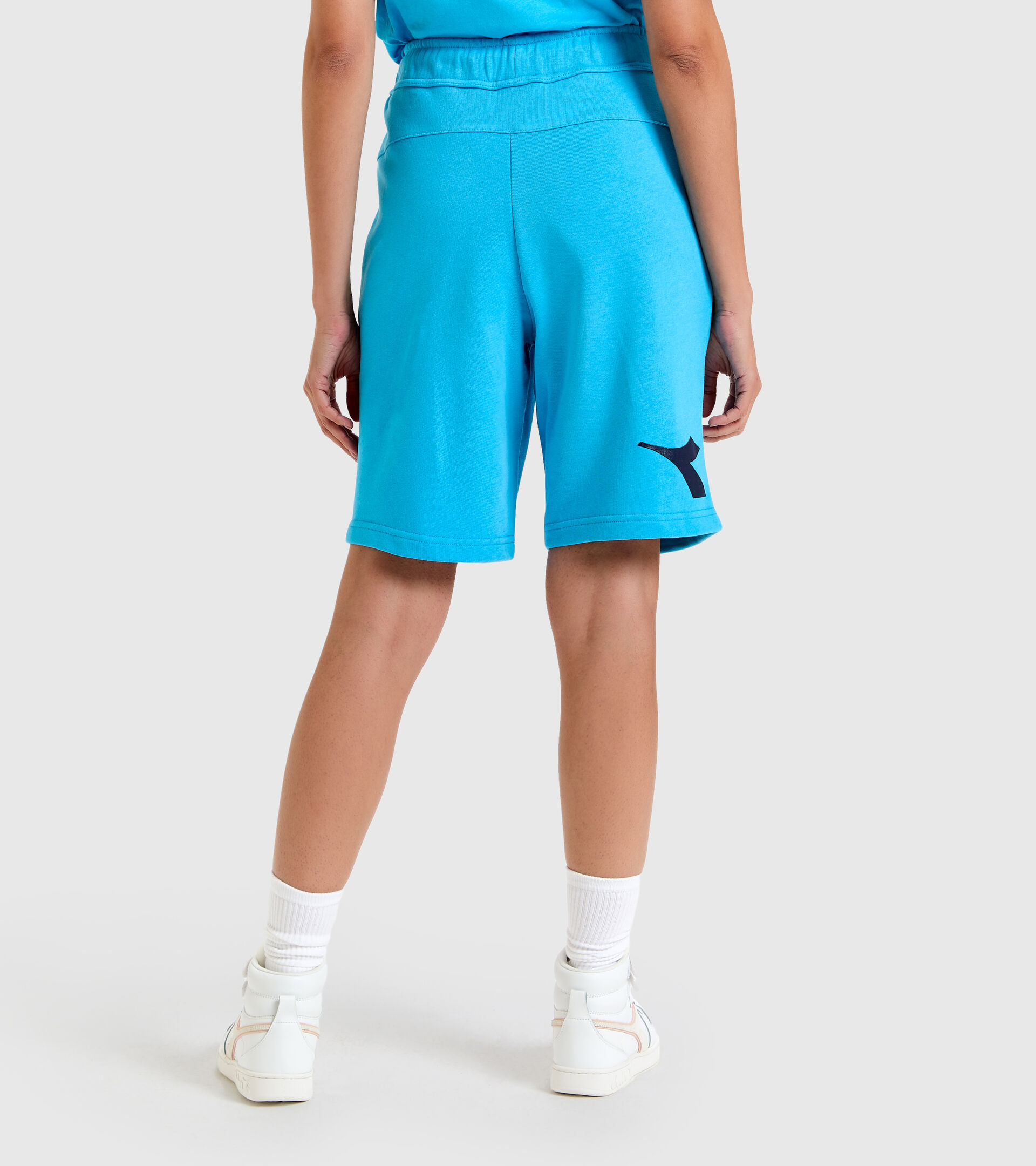 Cotton shorts - Unisex BERMUDA MANIFESTO SKY BLUE INTENSE - Diadora