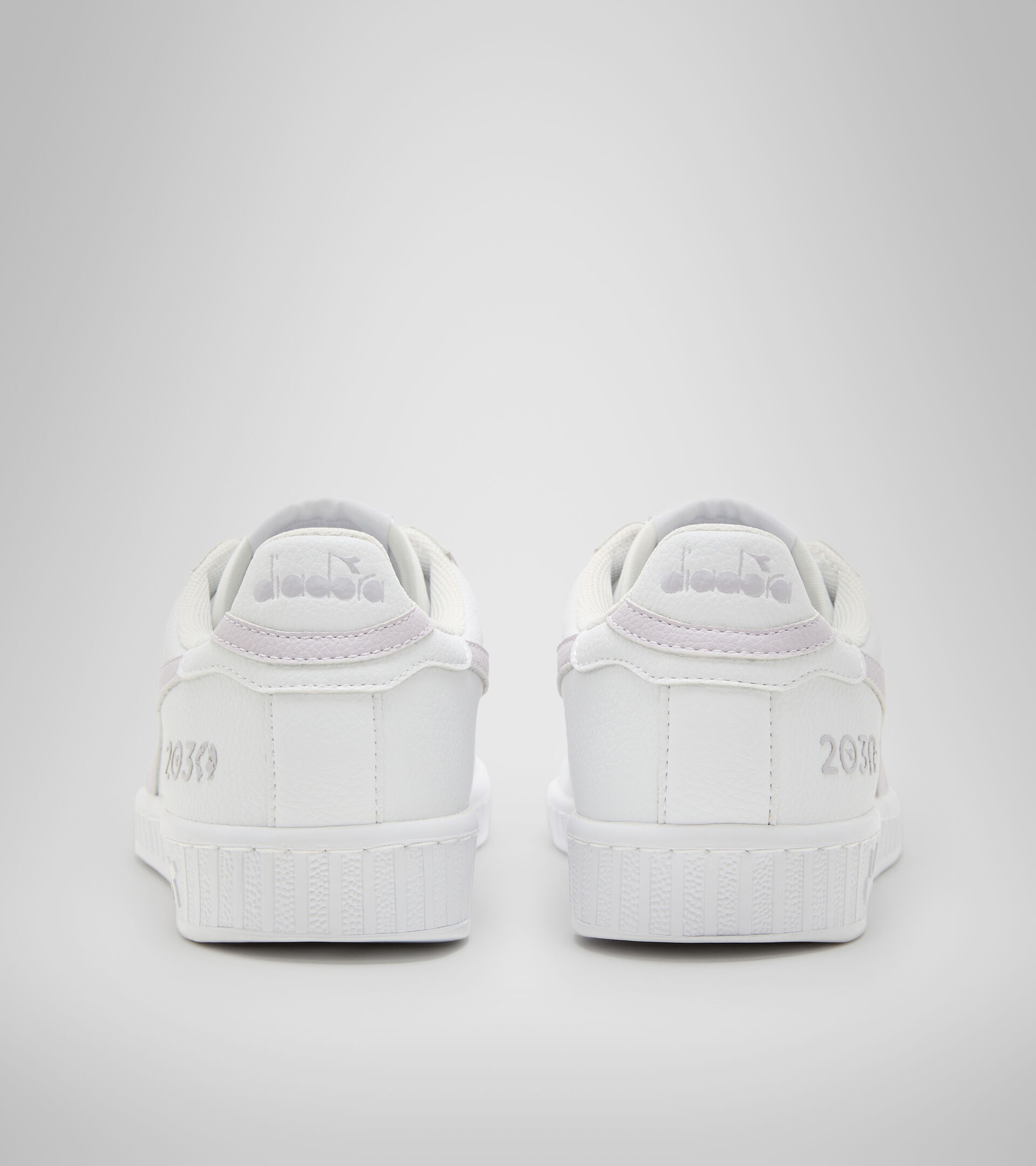 Sportswear shoe - Unisex GAME L LOW 2030 WHITE/LILAC MARBLE - Diadora