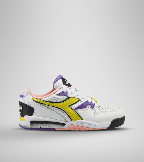 Double Action technology trainer - Women REBOUND ACE WN WHITE/YELLOW/BLACK - Diadora