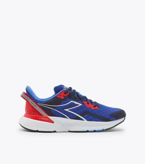 Scarpe da running - Uomo MYTHOS BLUSHIELD VOLO 3 BLU IMPERIALE/BCO/RSSO FERRARI - Diadora
