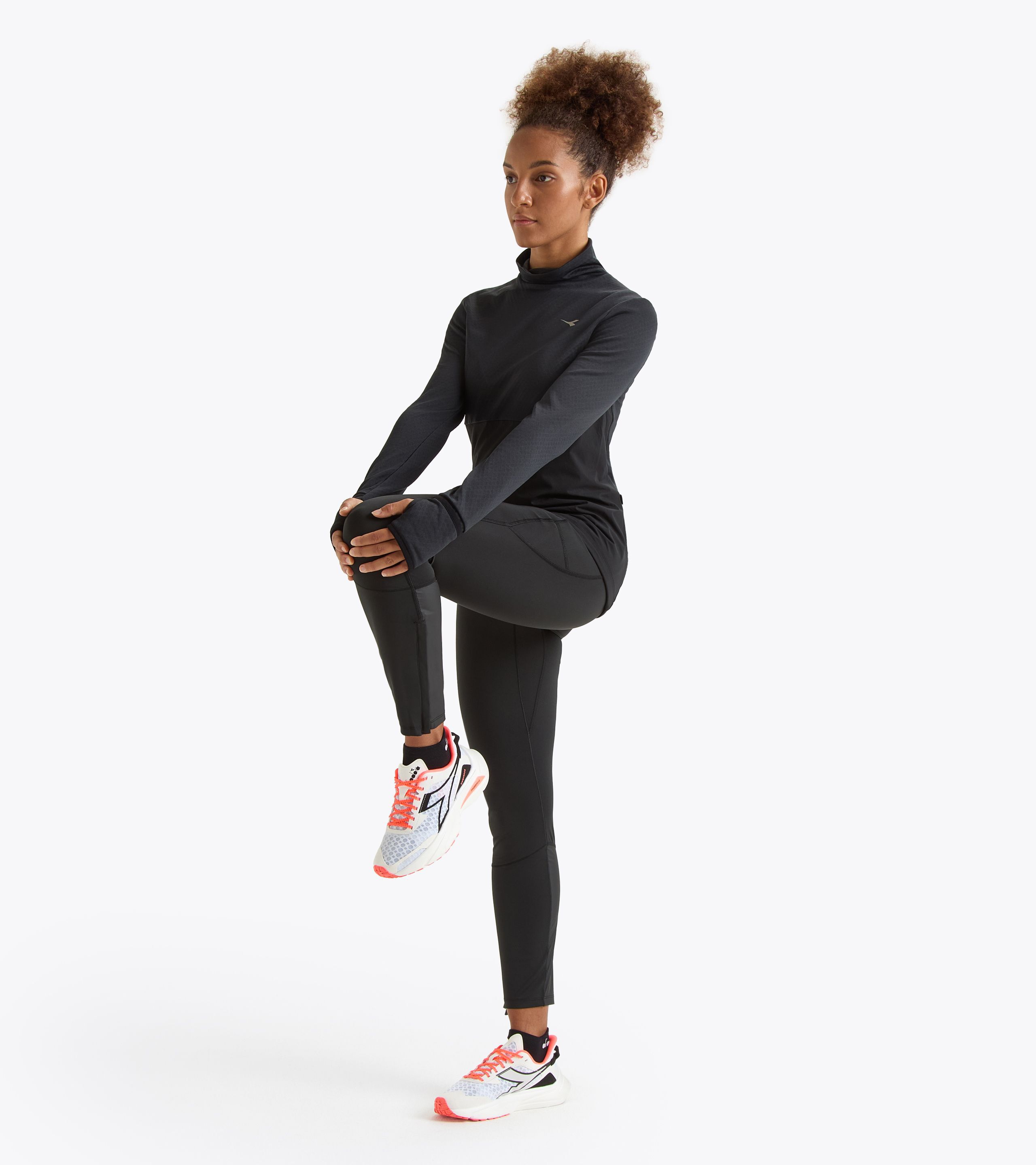 L. RUN TIGHTS WINTER PROTECTION Leggings de running Protection hiver Femme Boutique en ligne Diadora BE