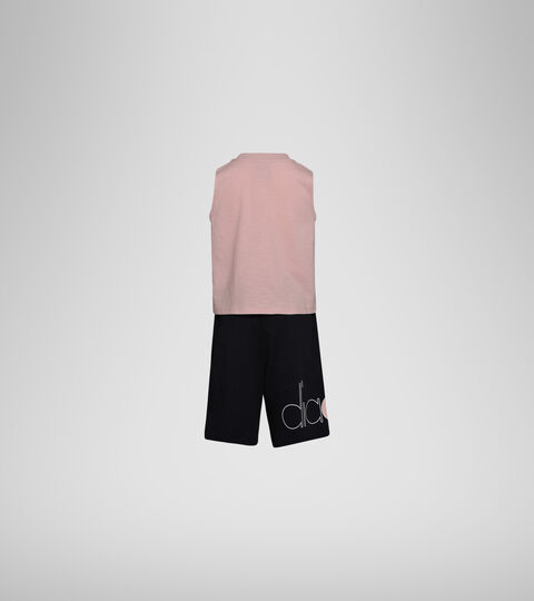 JG. SET SL LOGO MANIA, PINK PEACHSKIN Tracksuit - Girls JG. SET SL LOGO MANIA PINK PEACHSKIN - Diadora