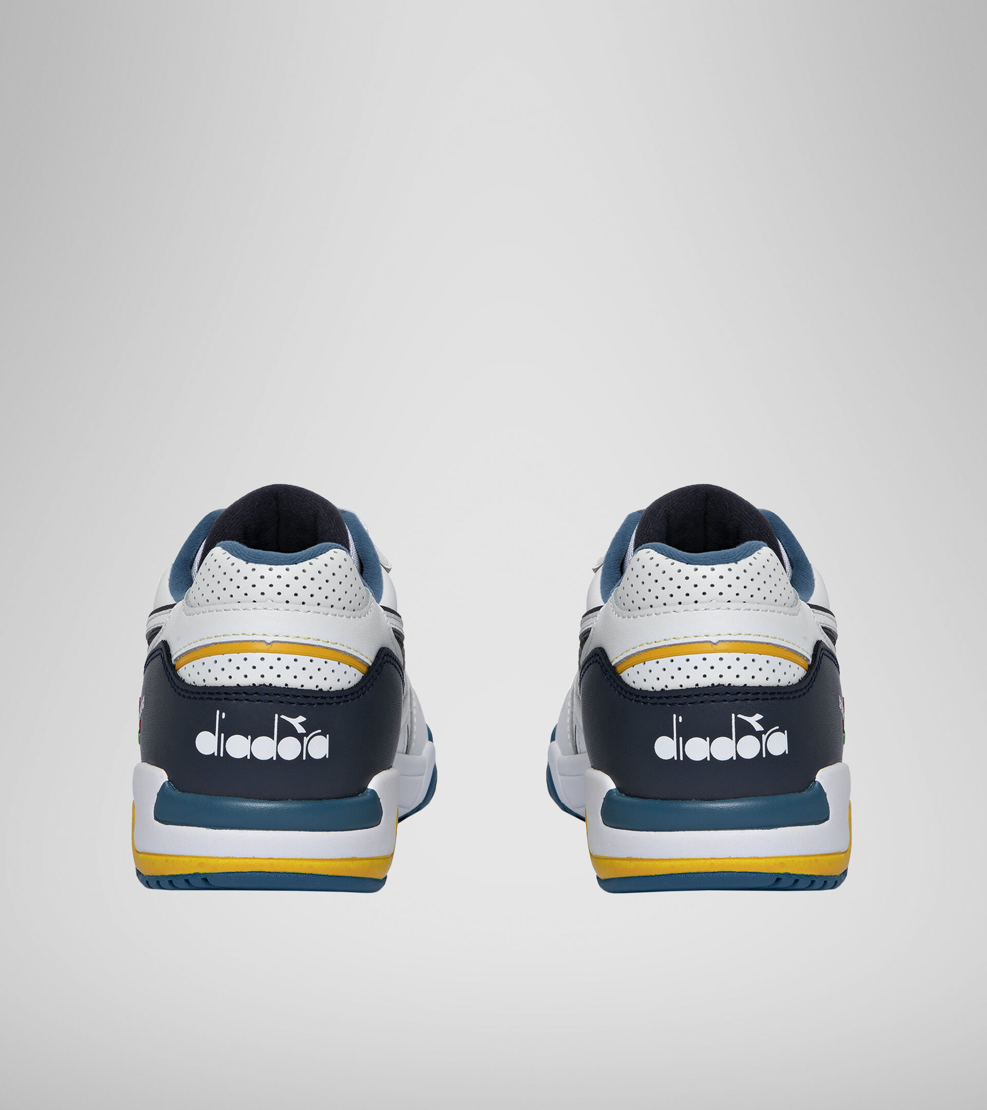 Double Action Technology shoe - Unisex DURATECH ELITE WHITE/BLUE SAPPHIRE - Diadora