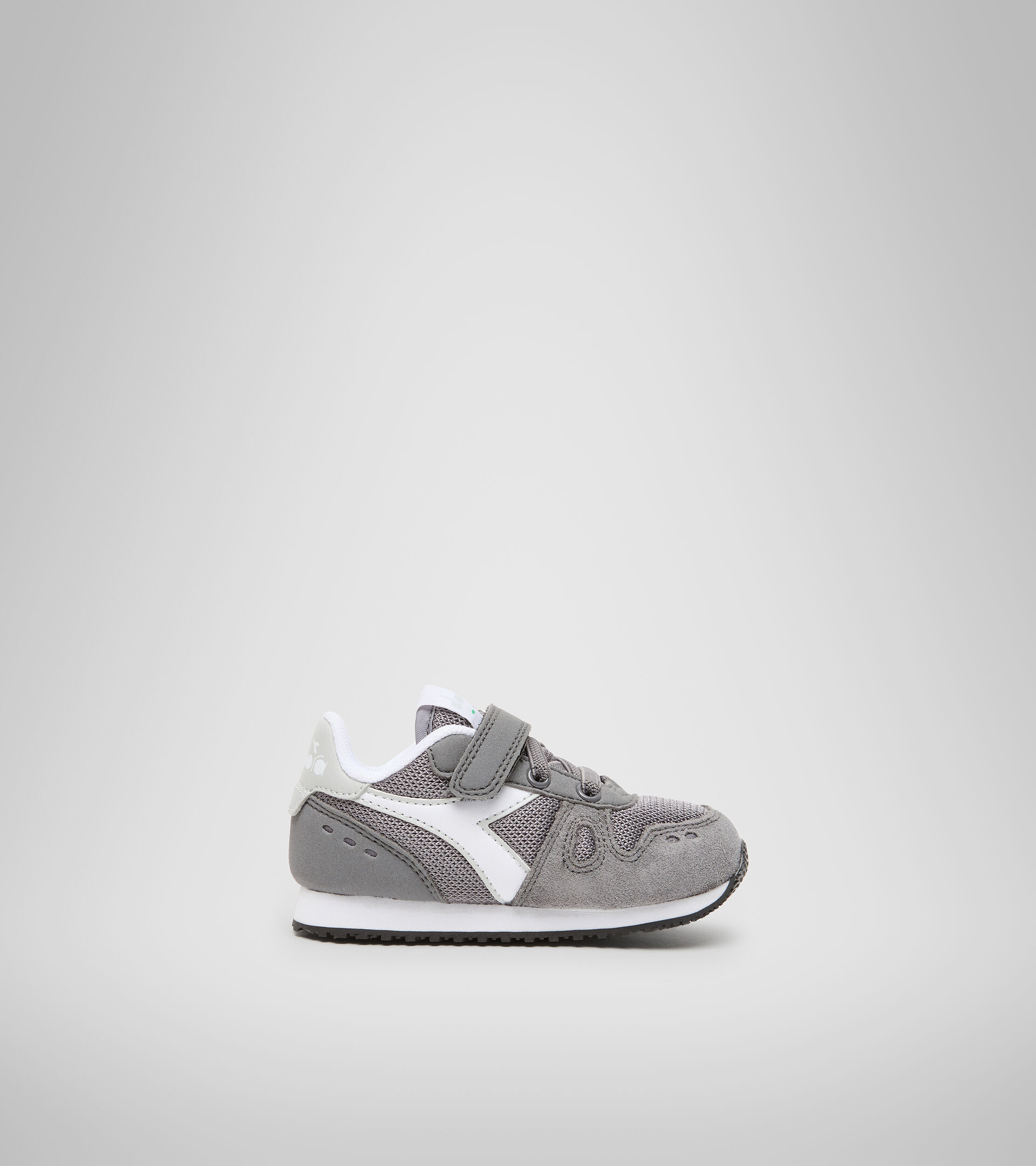 Sports shoes - Toddlers 1-4 years SIMPLE RUN TD STEEL GRAY - Diadora