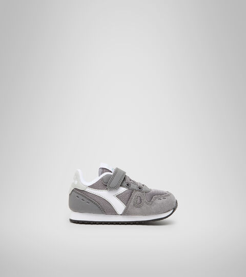 Sports shoes - Toddlers 1-4 years SIMPLE RUN TD STEEL GRAY - Diadora