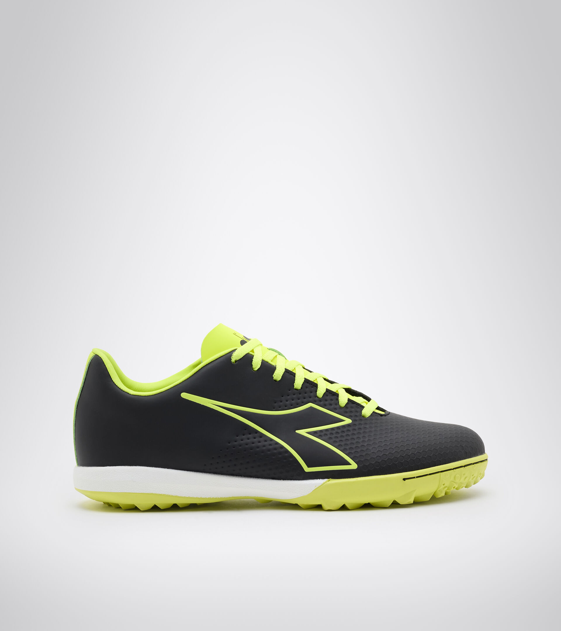 Firm ground football boots PICHICHI 4 TFR BLACK/FLUO YELLOW DIADORA - Diadora