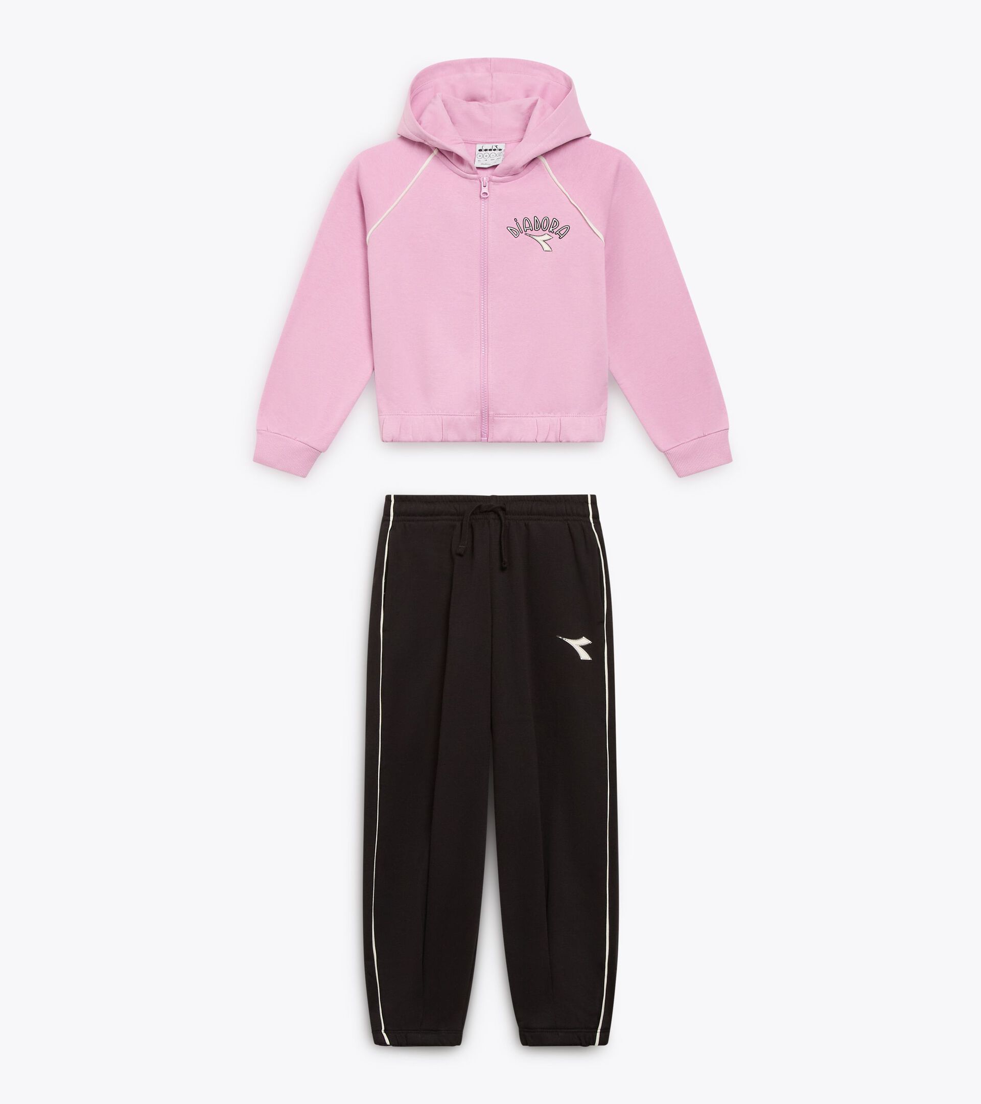 Tracksuit - Girls
JG. TRACKSUIT HD FZ LOGO (BR) VIOLET MIST - Diadora