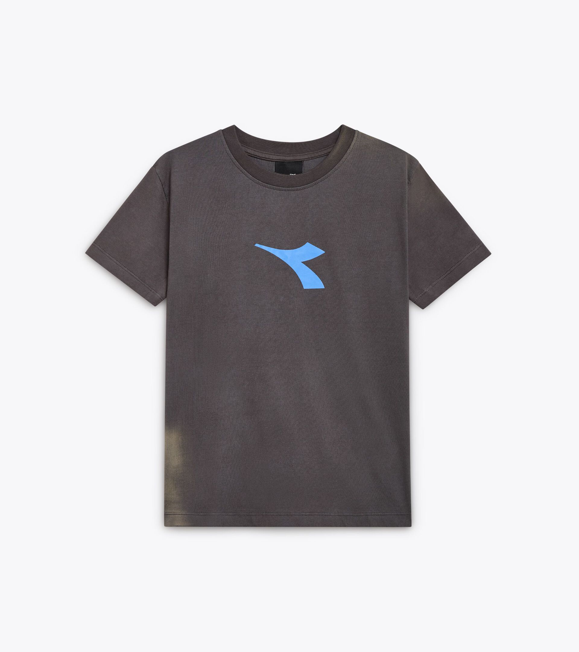 T-shirt - Boy JB.T-SHIRT SS LOGO FADED LEAD BLUE - Diadora