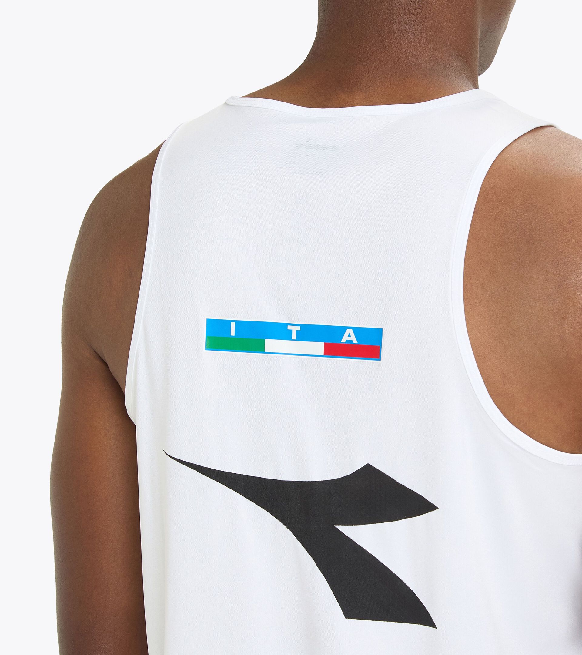 Championship tank Men - Italian Beach Volley Championship CANOTTE GARA UOMO #1 CAMP. ITALIANO 24 OPTICAL WHITE - Diadora