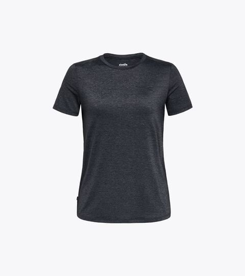 L. SS T-SHIRT TECH, BLACK Technical running shirt - Women L. SS T-SHIRT TECH BLACK - Diadora