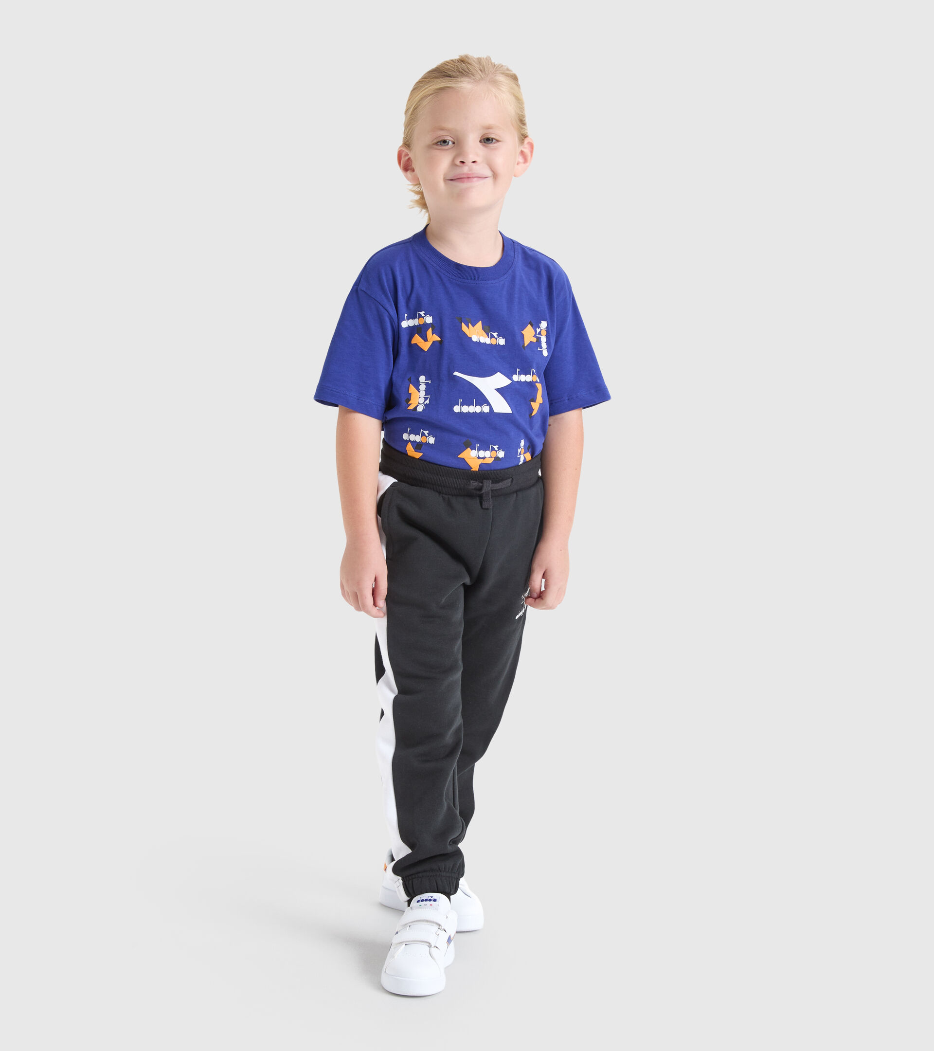 Pantalones deportivos - Niños JB.PANTS CUFF TWISTER NEGRO - Diadora