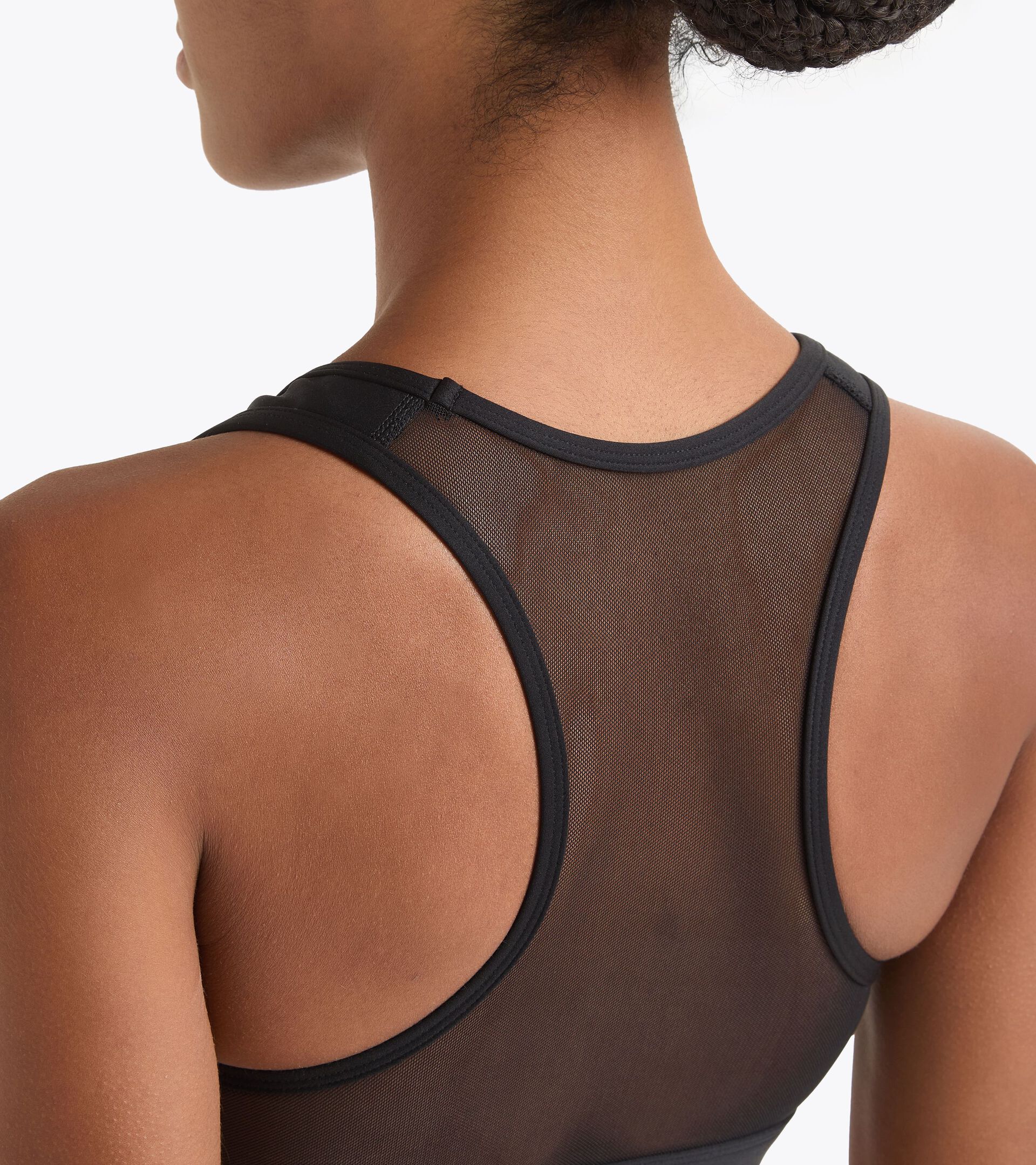 Bra a sostegno medio - Donna L. MEDIUM BRA NERO - Diadora