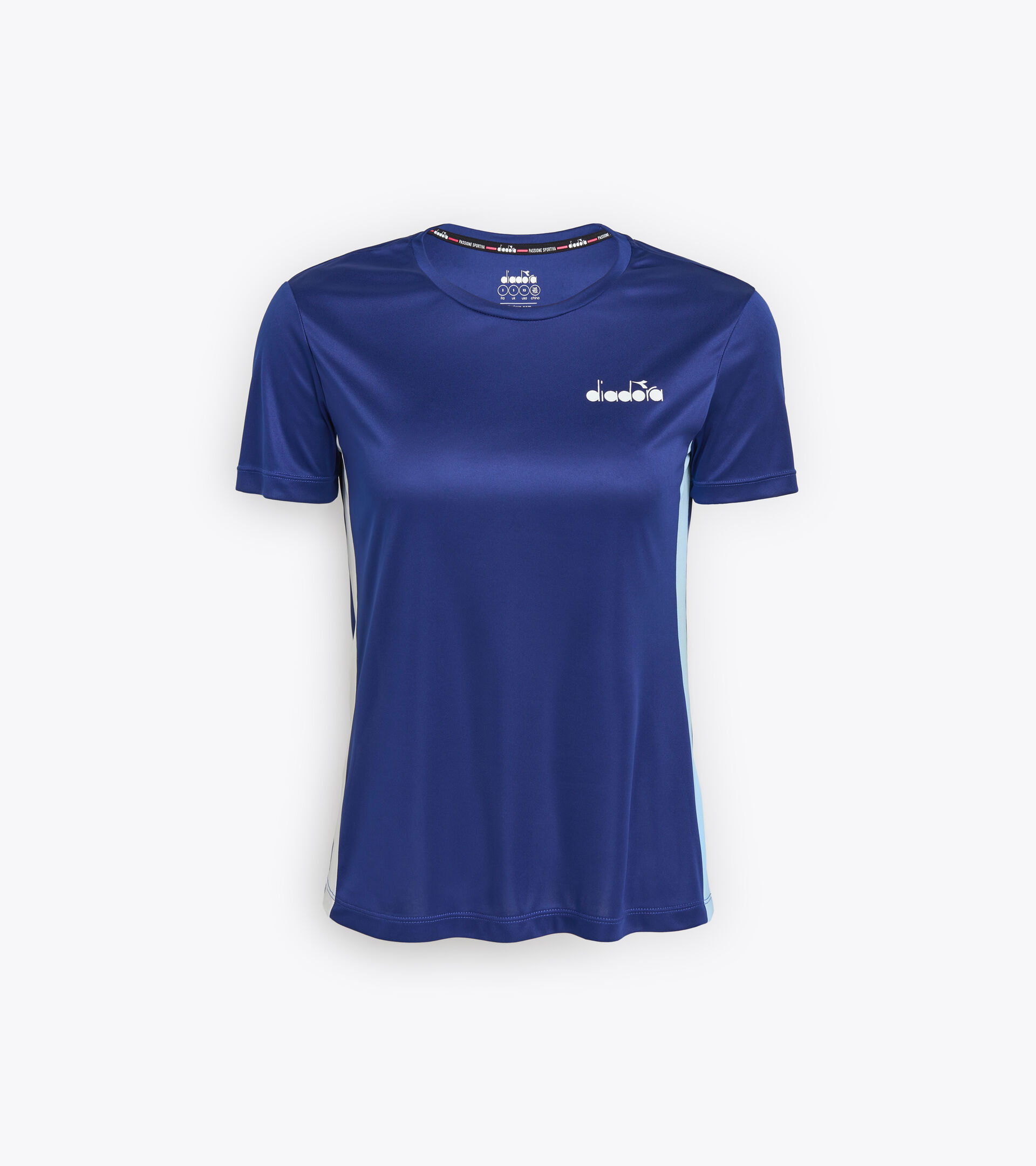 T-shirt da tennis - Donna L. SS T-SHIRT BLU STAMPA - Diadora