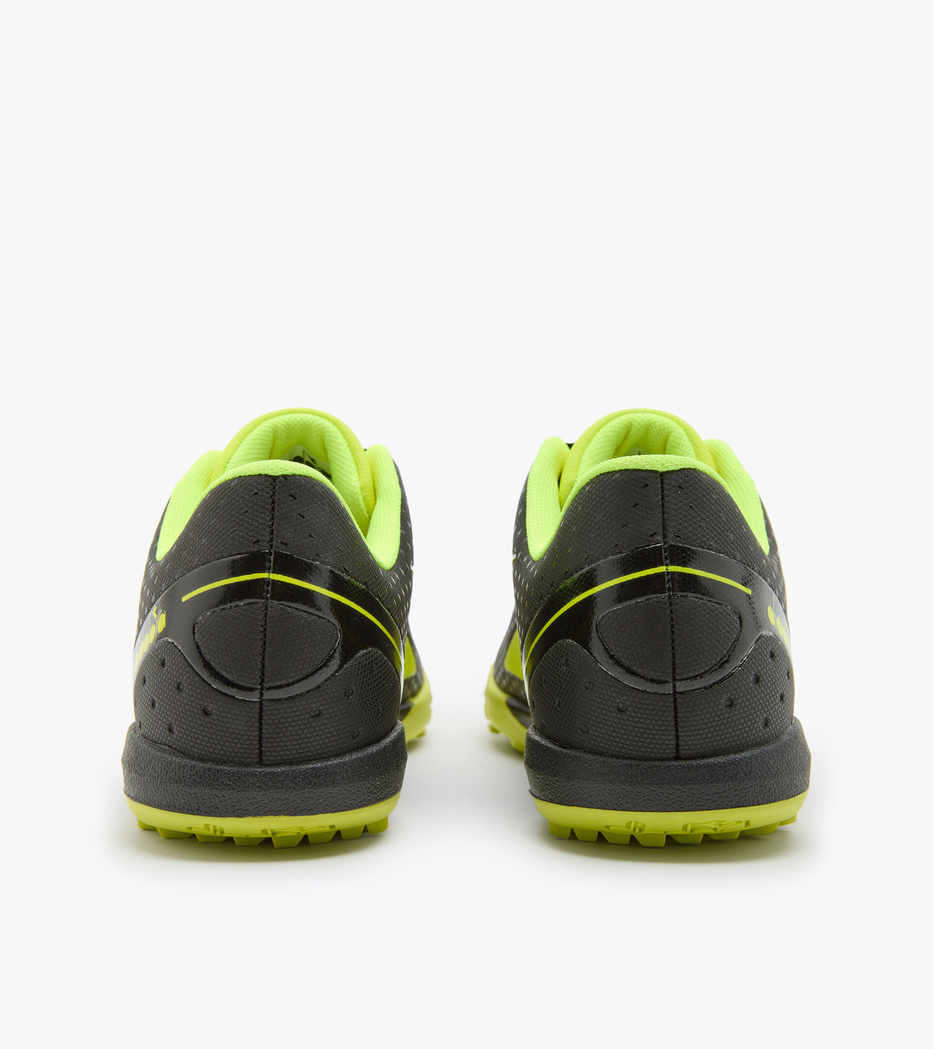 Futsal boot - Specific outsole for synthetic/hard grounds PICHICHI 5 TFR BLACK/FLUO YELLOW DIADORA - Diadora