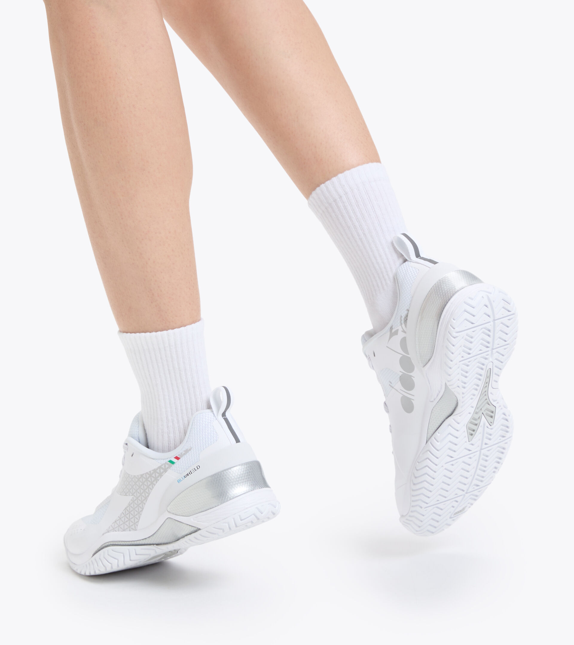 Tennis shoes - Women BLUSHIELD TORNEO W AG WHITE/WHITE/WHITE - Diadora